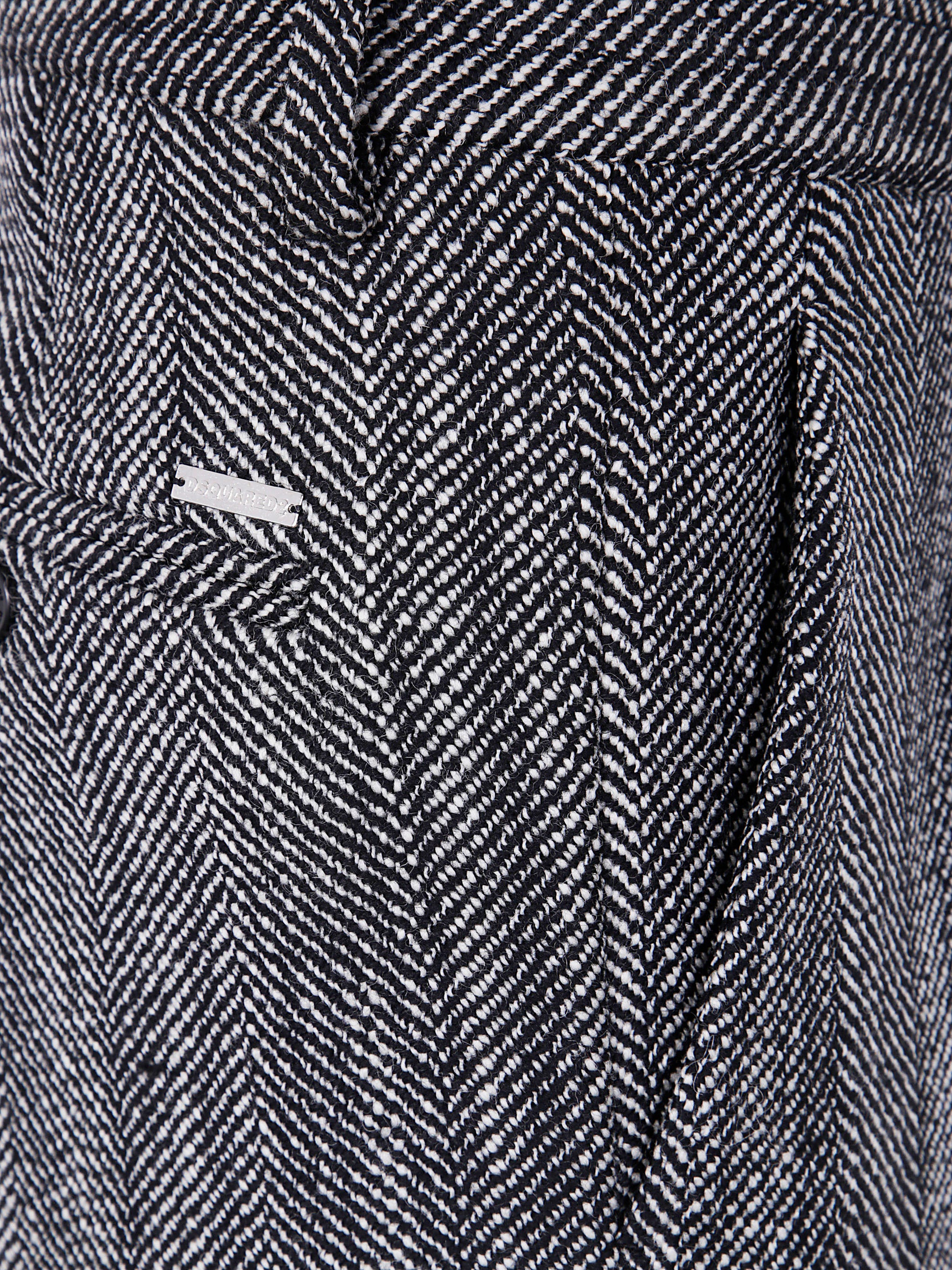 DSQUARED2 Herringbone Relaxed Fit Pants for Men