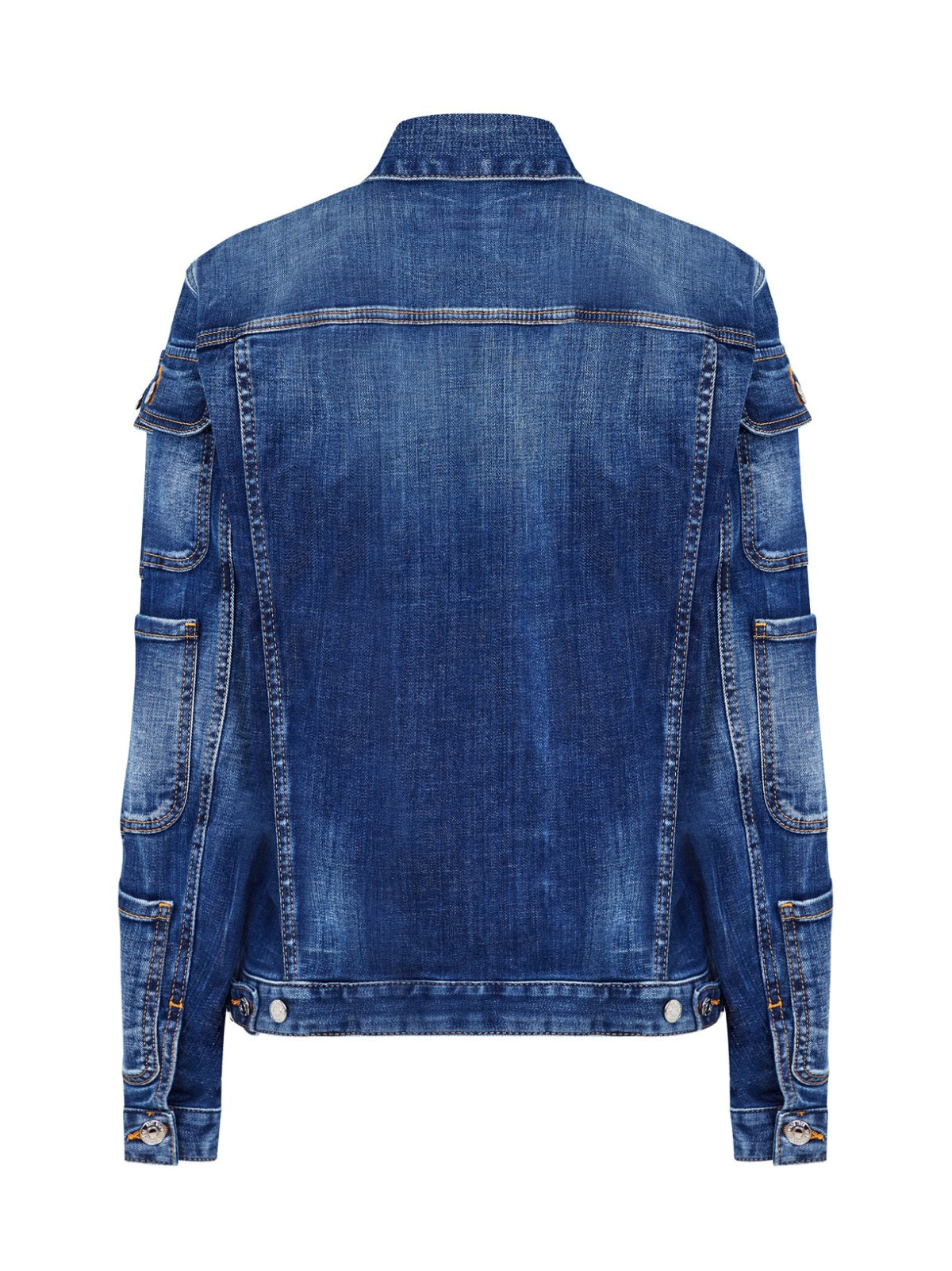 DSQUARED2 Tactical Jean Denim Jacket for Women - SS24 Edition