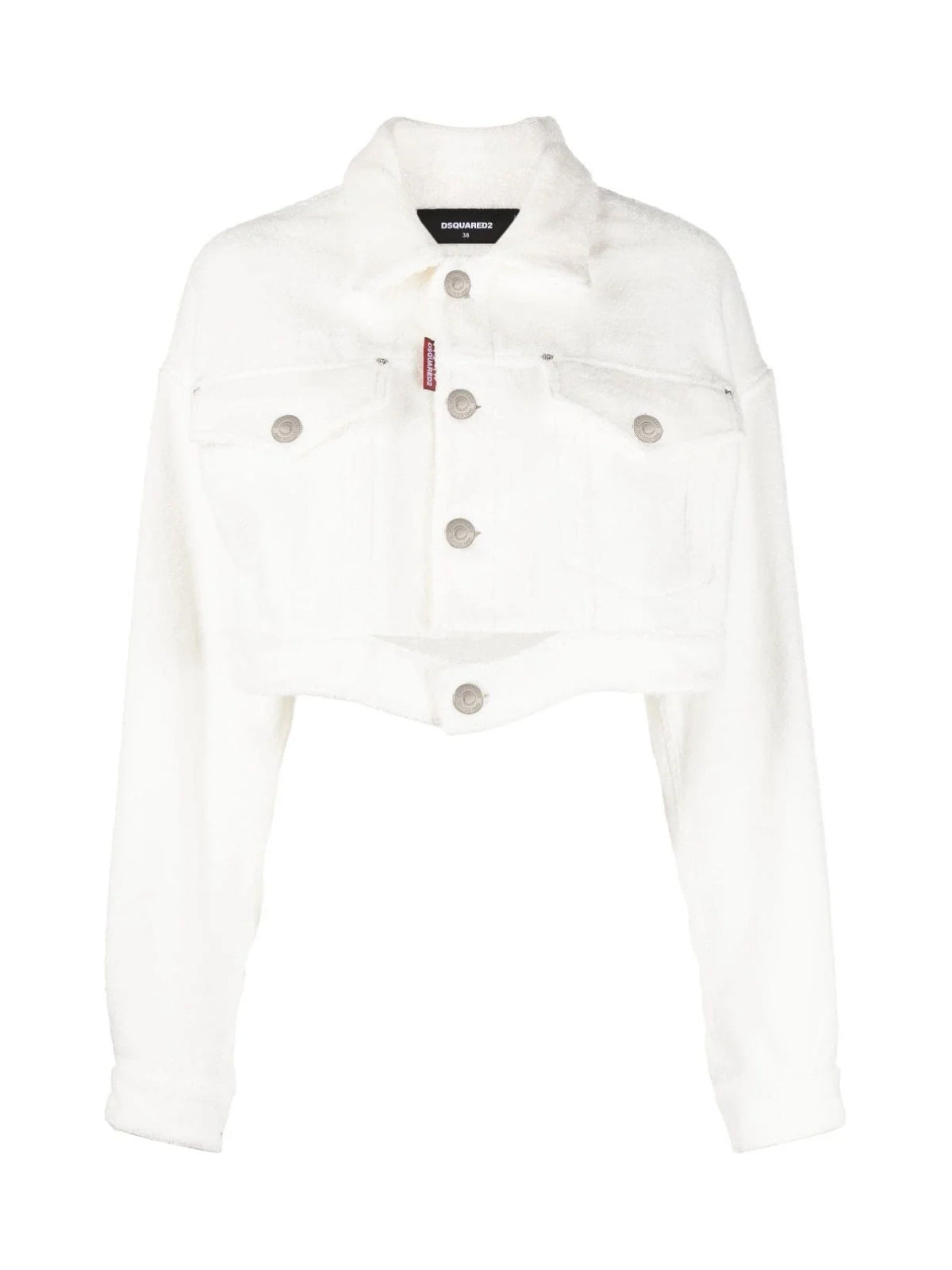 DSQUARED2 Mini Cropped Towel Jacket for Women