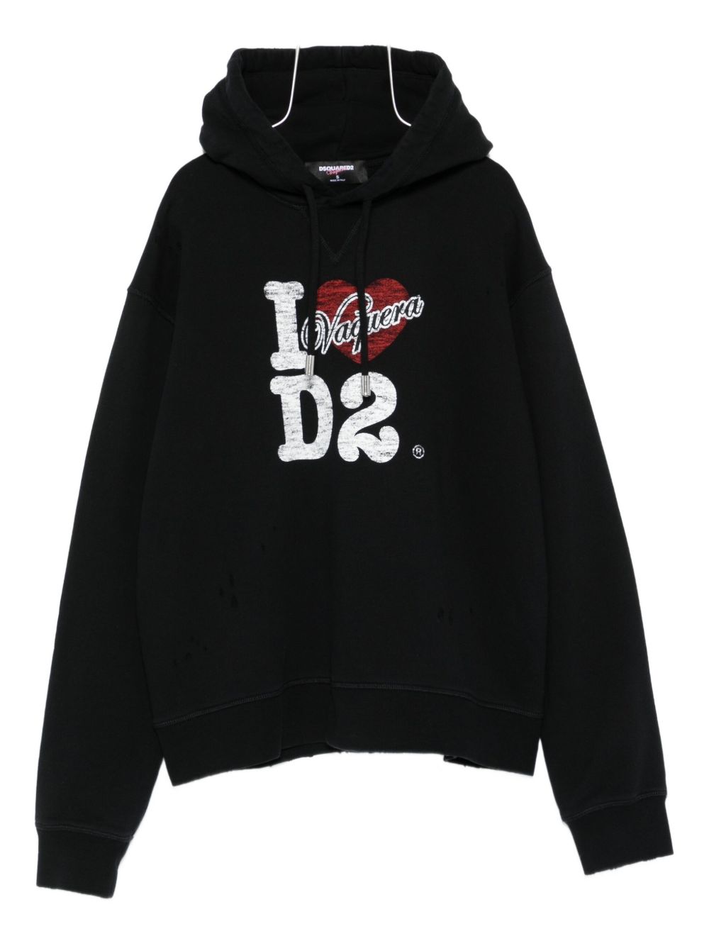 DSQUARED2 Logo Cotton Hoodie for Women - FW25