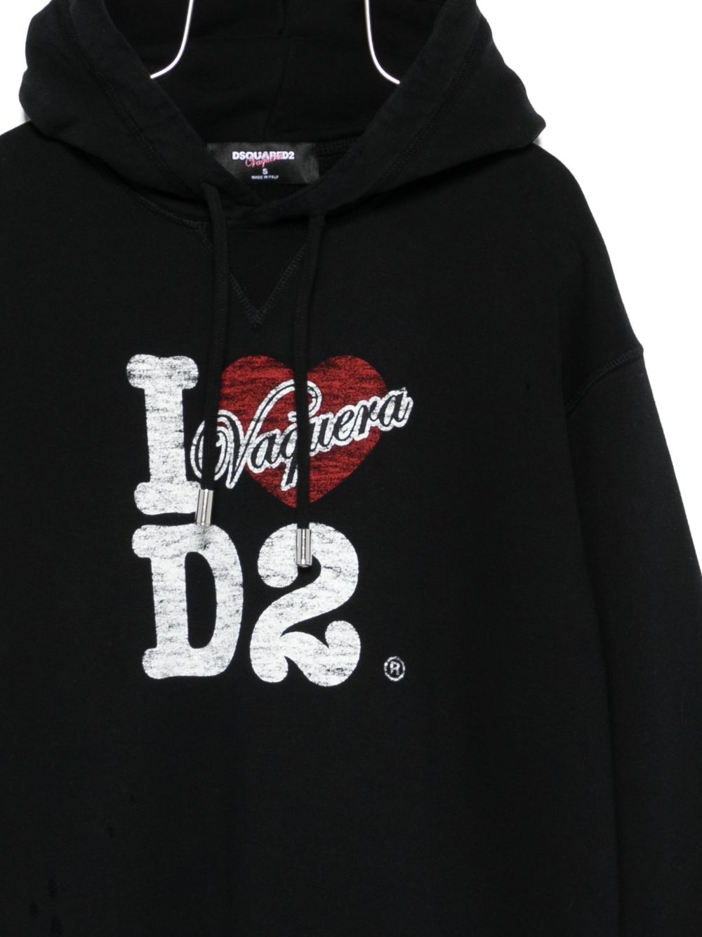 DSQUARED2 Logo Cotton Hoodie for Women - FW25
