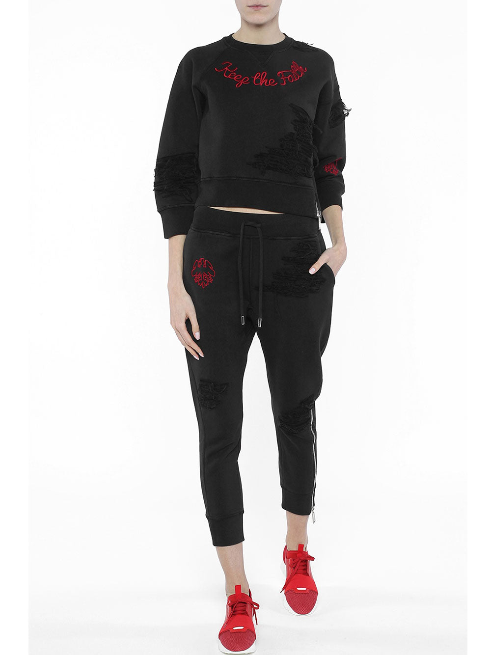 DSQUARED2 Chic Cotton Blend Suit for Women