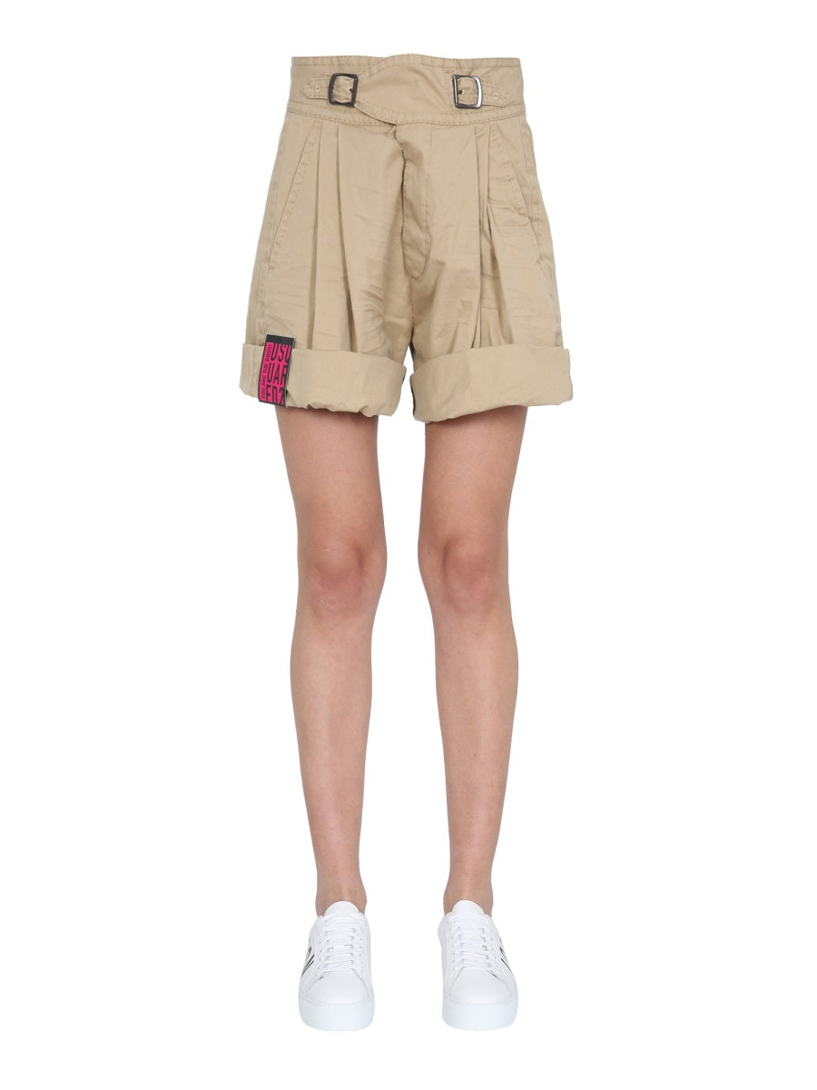 DSQUARED2 Stylish Cargo Shorts for Women - SS21 Collection