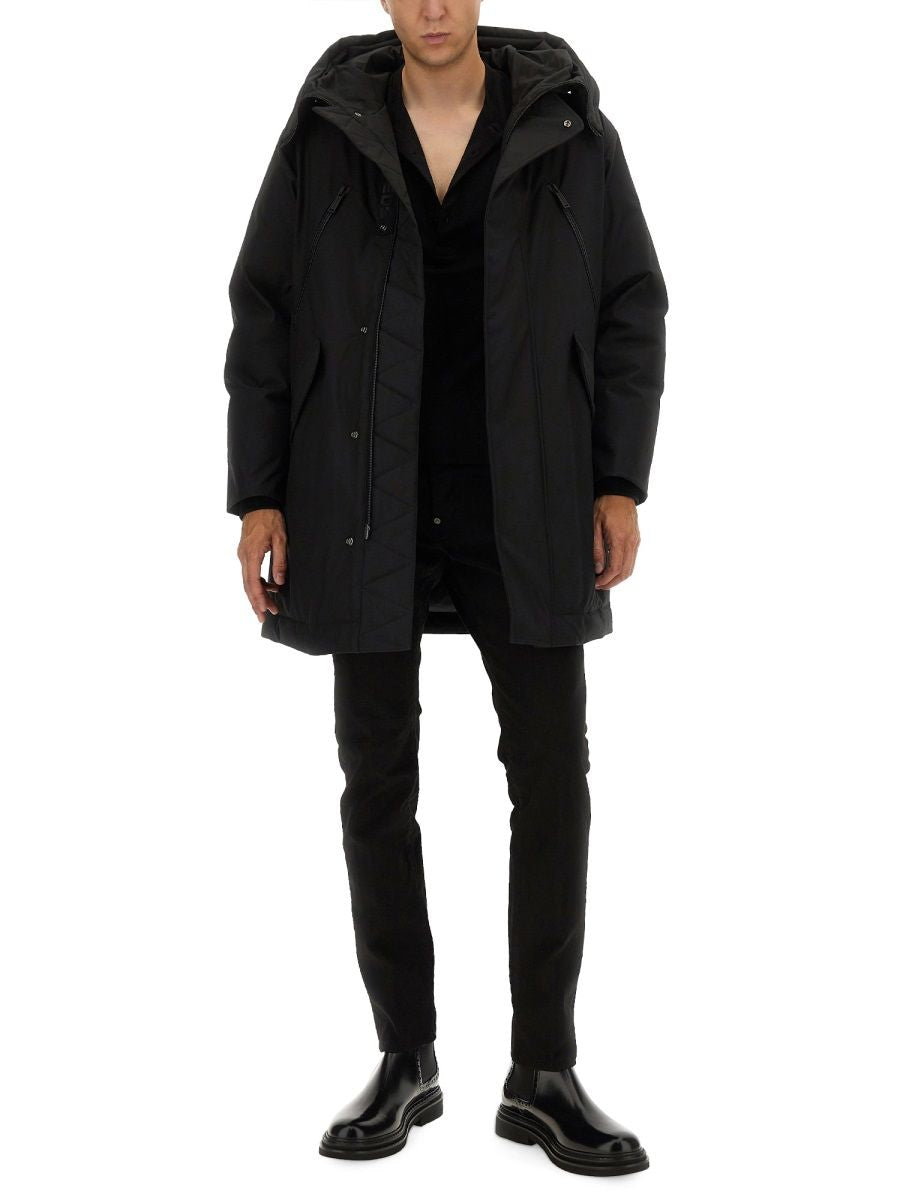 DSQUARED2 Polyester Trench Coat for Men - FW25 Collection