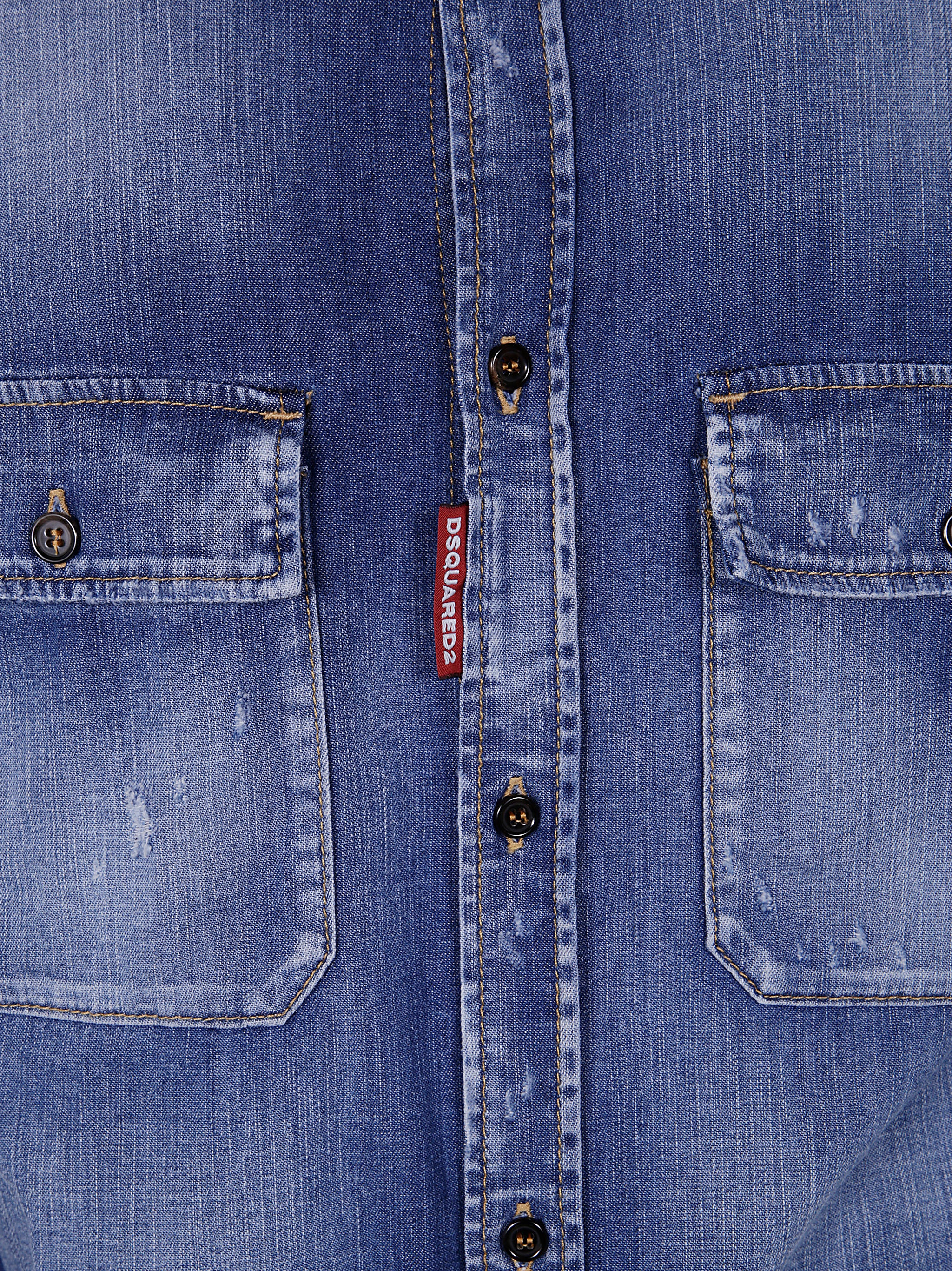 DSQUARED2 Classic Cotton Shirt for Men - SS25 Collection