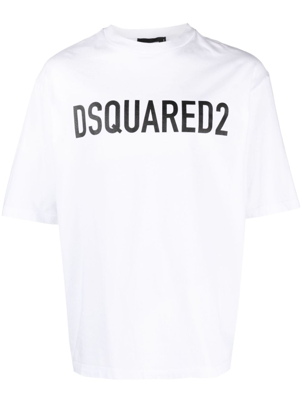 DSQUARED2 Classic Logo Cotton T-Shirt - Crew Neck for Men