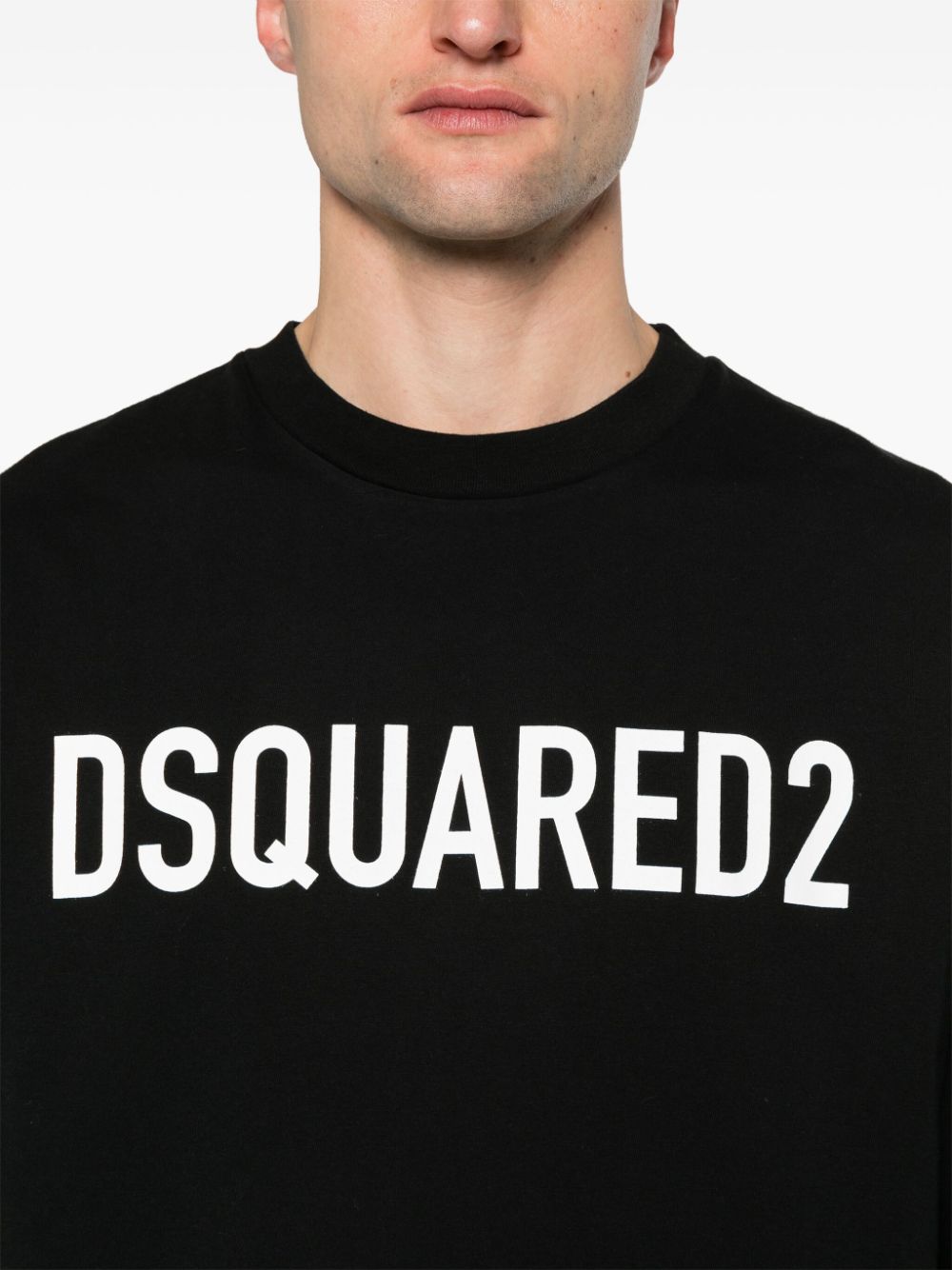 DSQUARED2 Classic Logo Cotton T-Shirt