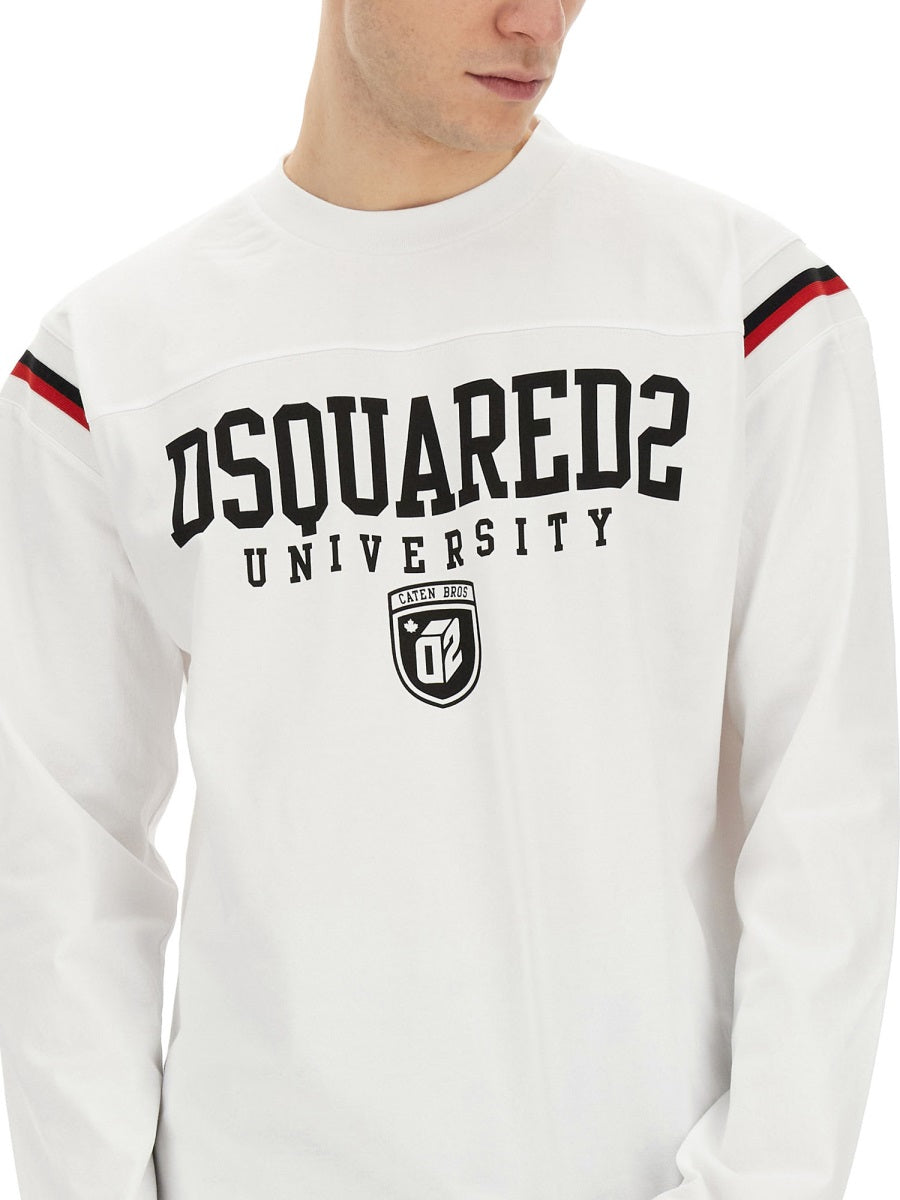DSQUARED2 Regular Fit Logo Sweatshirt (Size L)