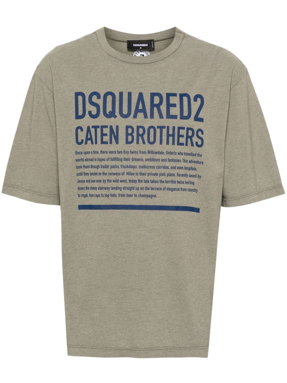 DSQUARED2 Loose Fit Tee for Men - Spring/Summer 2024