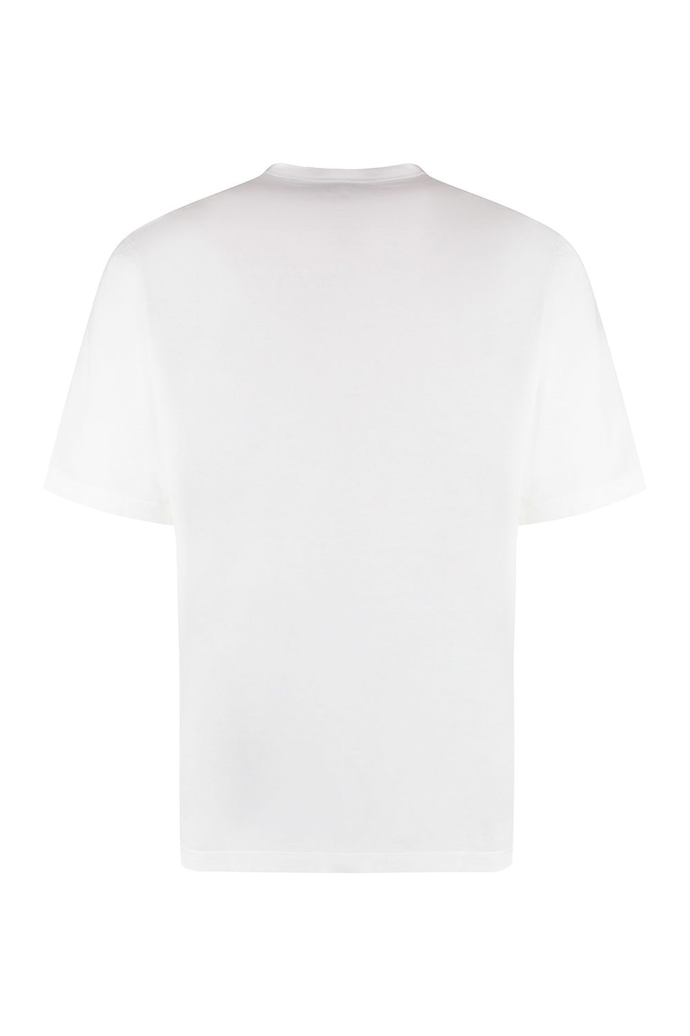 DSQUARED2 Crew-Neck T-Shirt with Contrasting Logo - Men’s