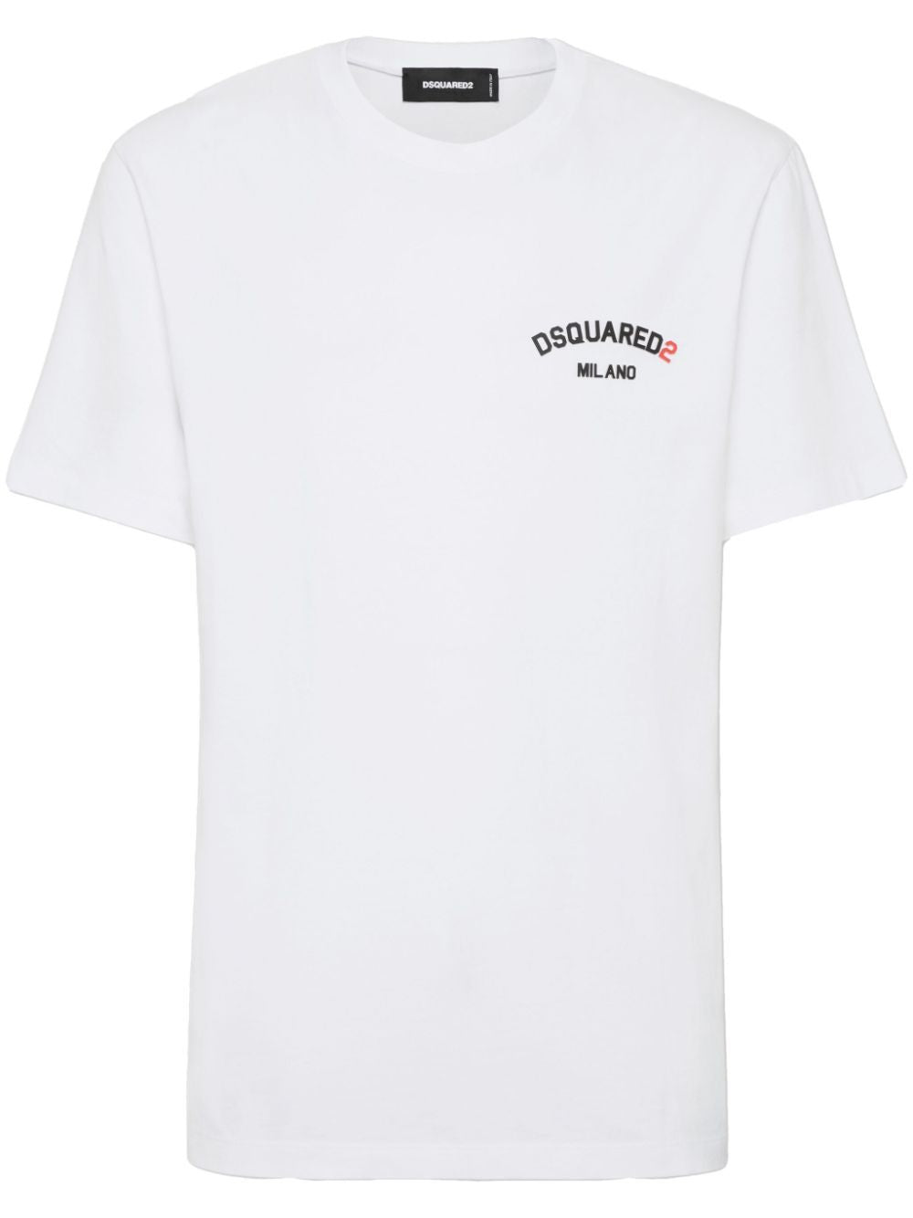 DSQUARED2 Embroidered-Logo Crew Neck T-Shirt for Men