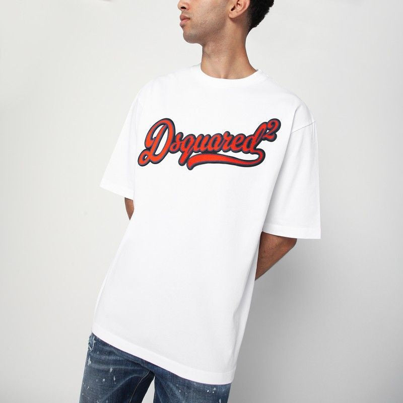 DSQUARED2 Classic Logo Embroidered T-Shirt (Men's)