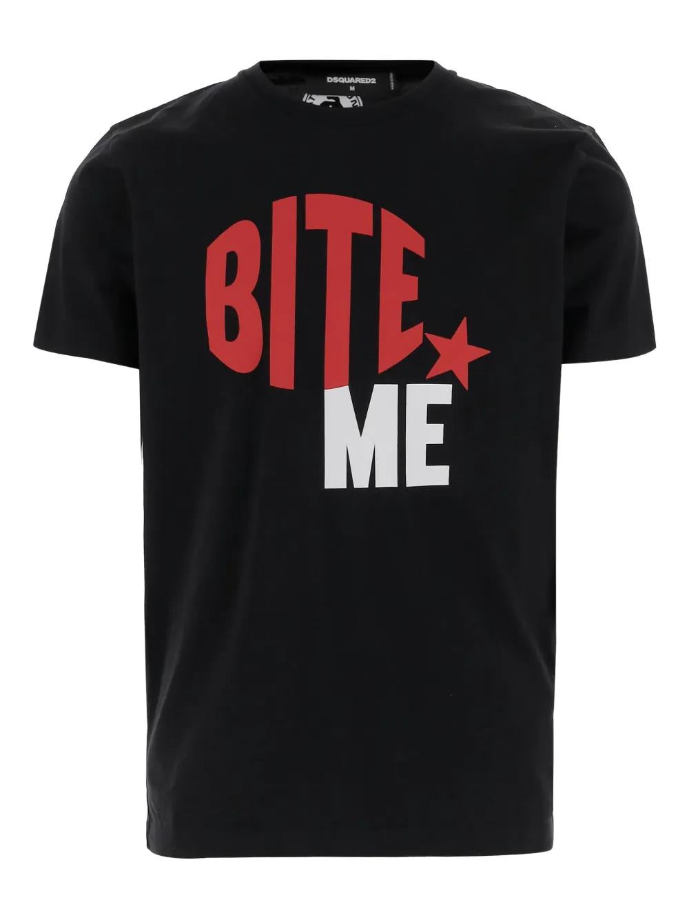 DSQUARED2 Graphic Design Short Sleeve T-Shirt