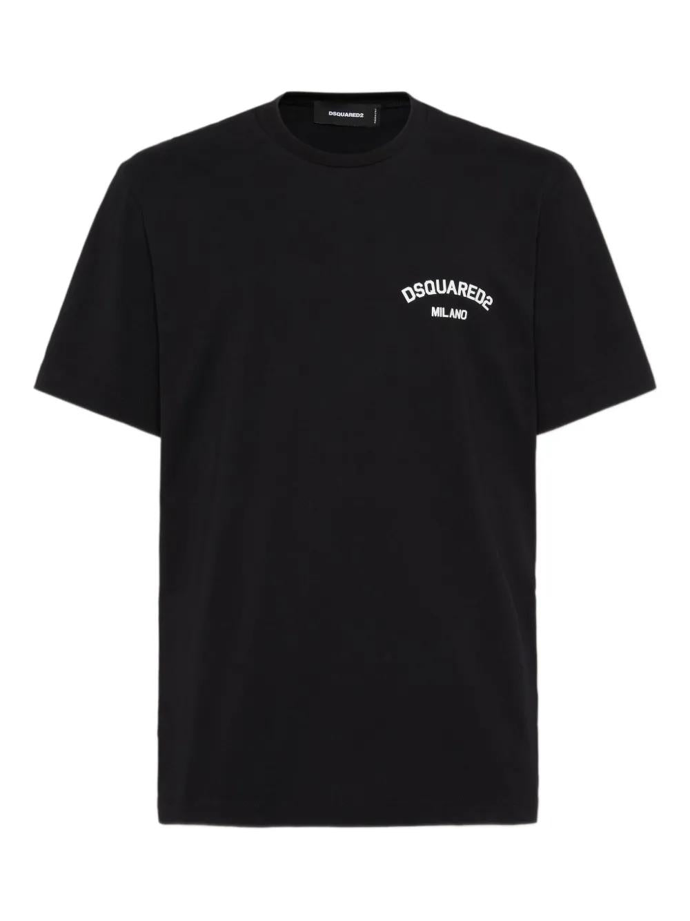 DSQUARED2 Classic Regular Fit Cotton T-Shirt for Men