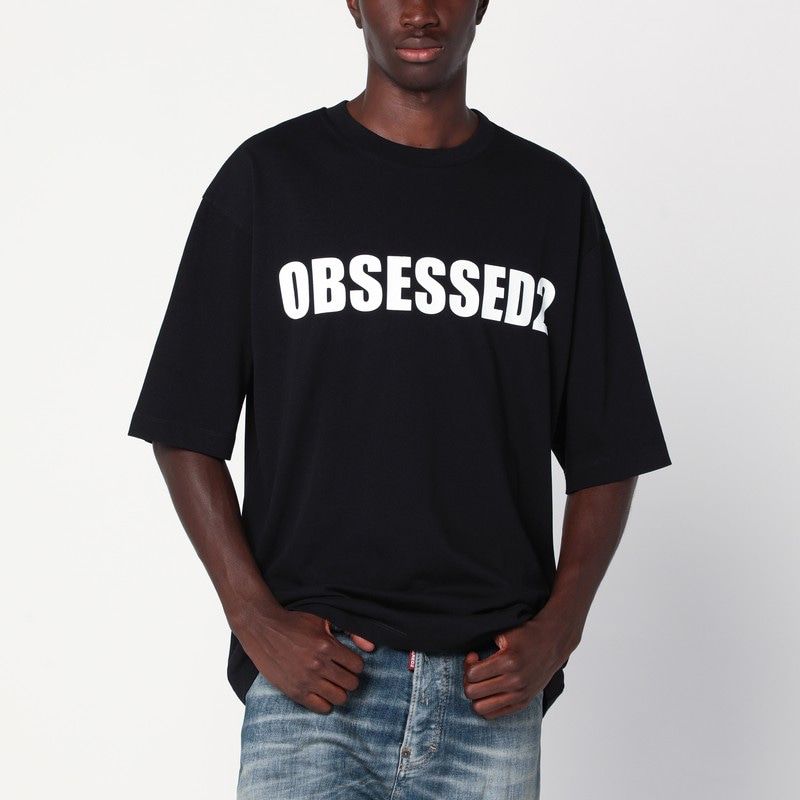 DSQUARED2 WIDE T-SHIRT FOR MEN - FW25 COLLECTION