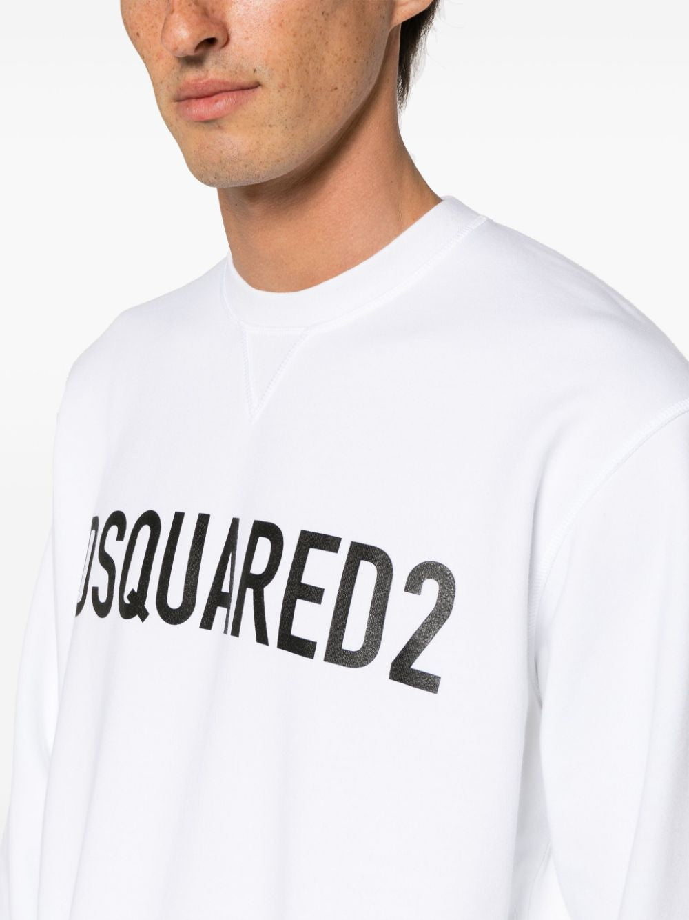 DSQUARED2 Essential Cotton Sweatshirt for Men