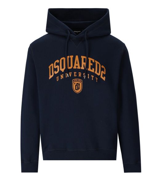 DSQUARED2 Printed Cotton Hoodie - FW23 Collection