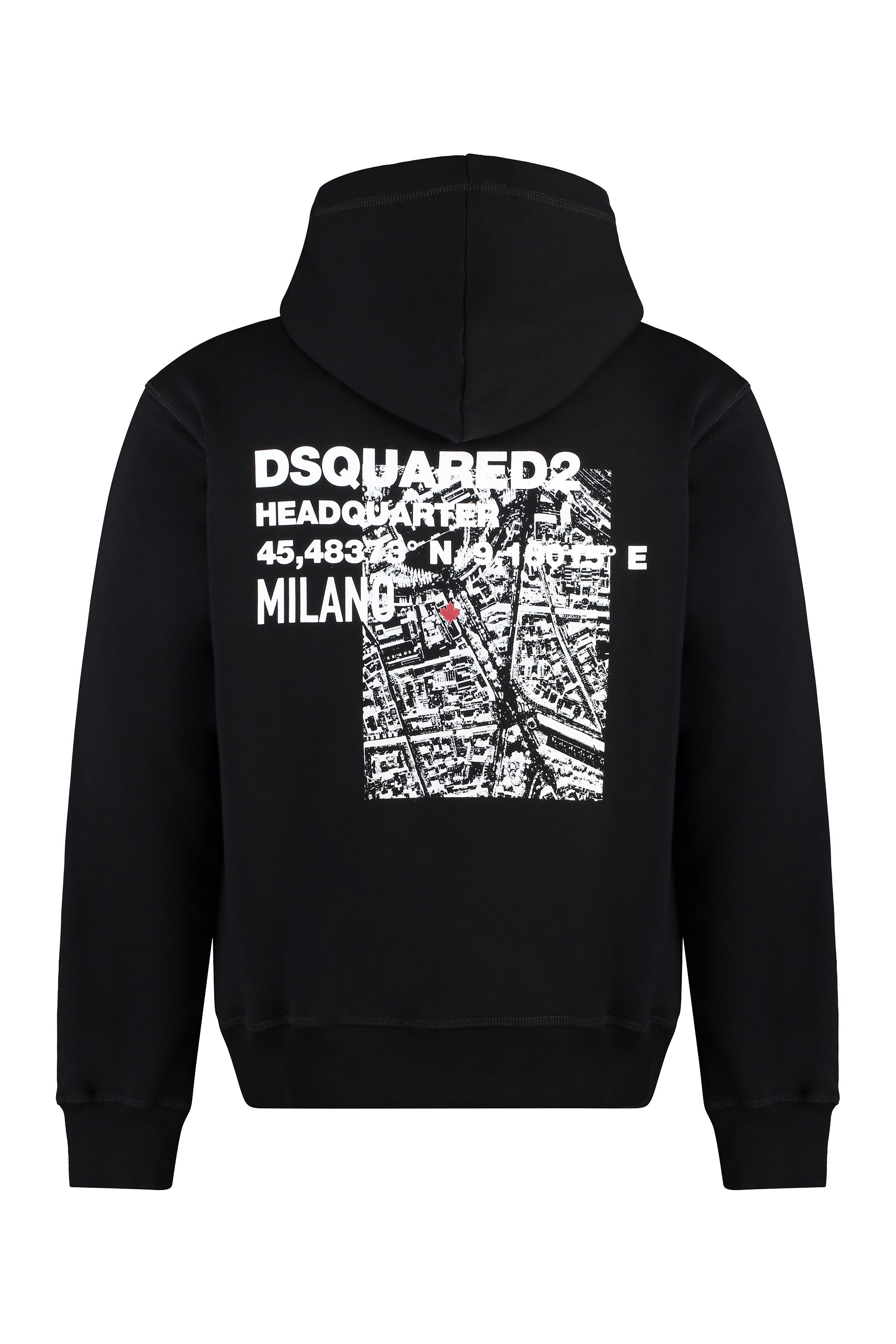 DSQUARED2 Cool Fit Cotton Hoodie for Men - FW24