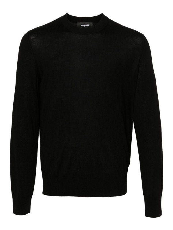 DSQUARED2 Wool Crewneck Sweater for Men