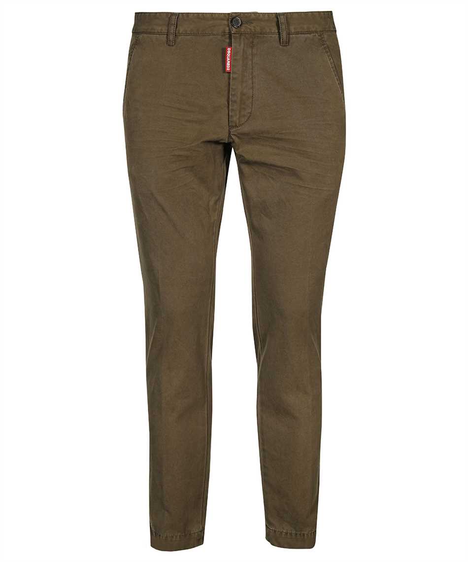 DSQUARED2 Cotton Chino Trousers for Men - SS23 Collection