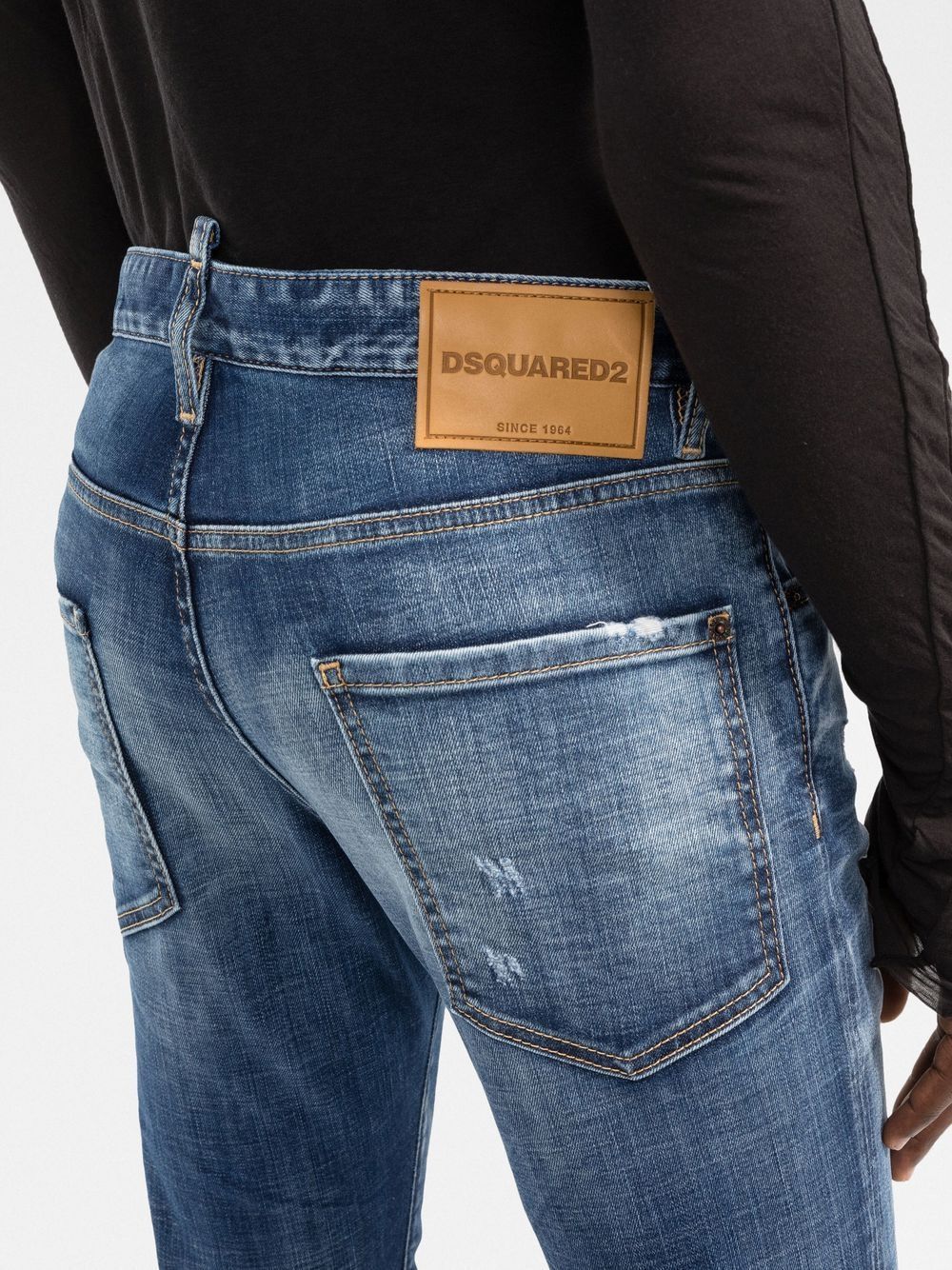 DSQUARED2 Cool Guy 5-Pocket Distressed Jeans