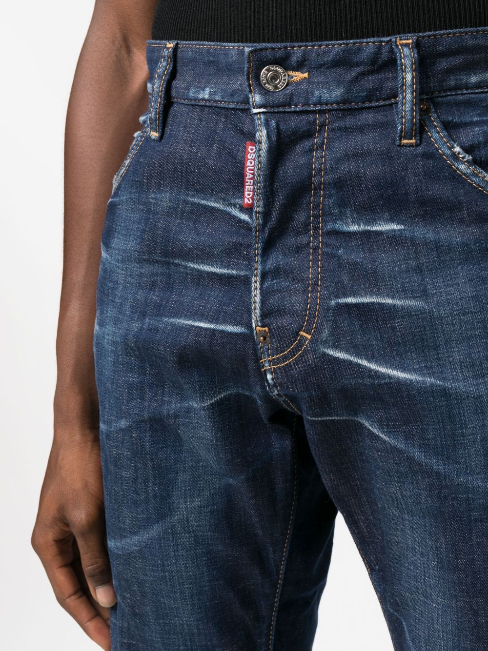 DSQUARED2 Slim Washed Jeans for Men