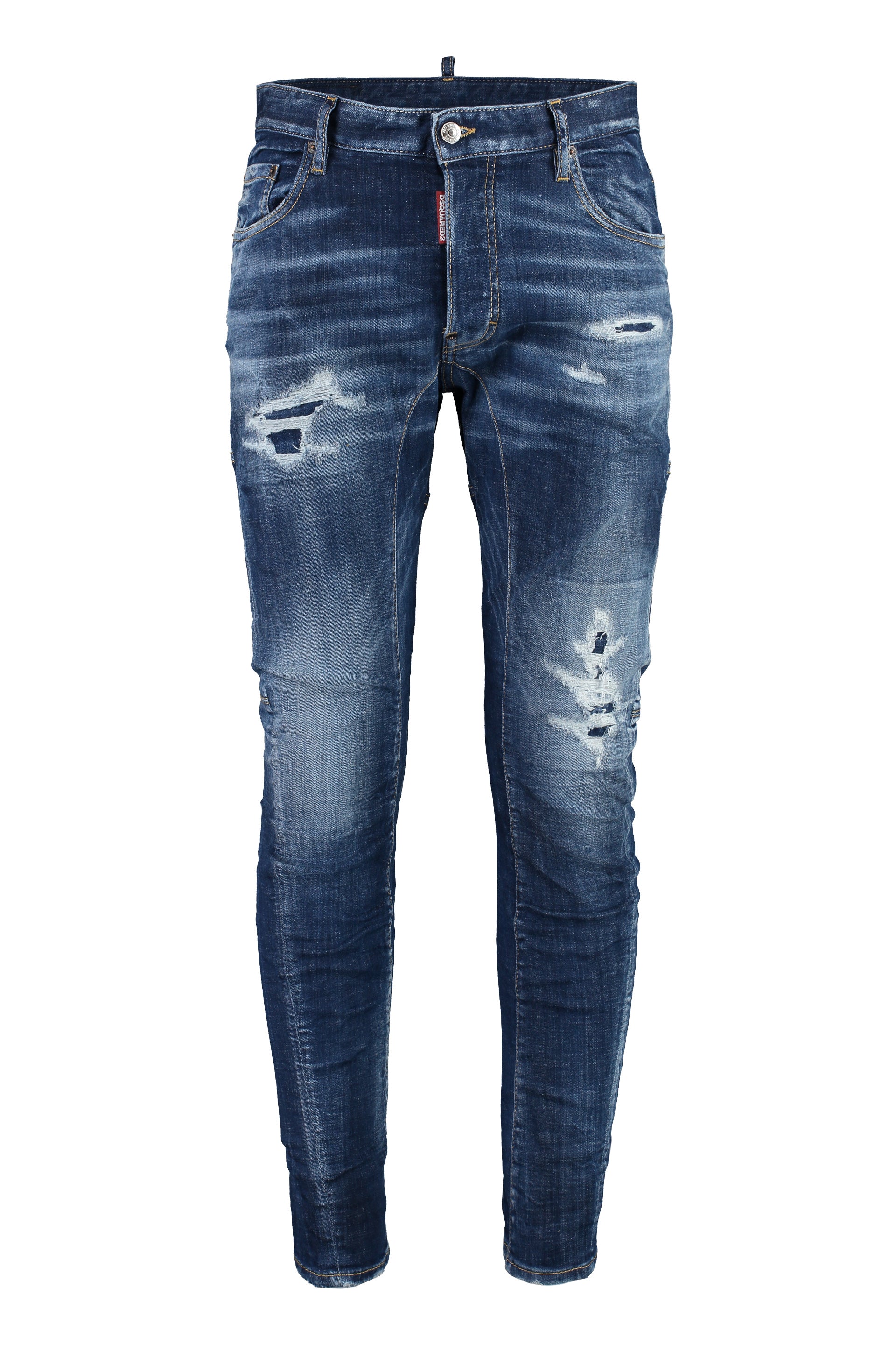 DSQUARED2 Vintage-Inspired Distressed Jeans for Men