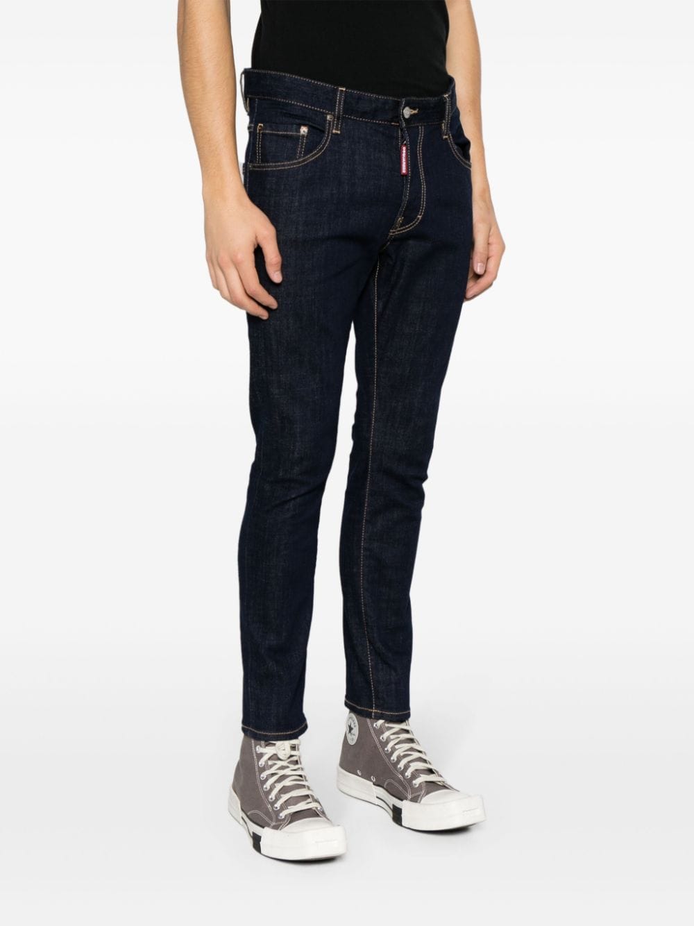 DSQUARED2 Cotton Blend Mini Trousers for Men - SS25 Collection