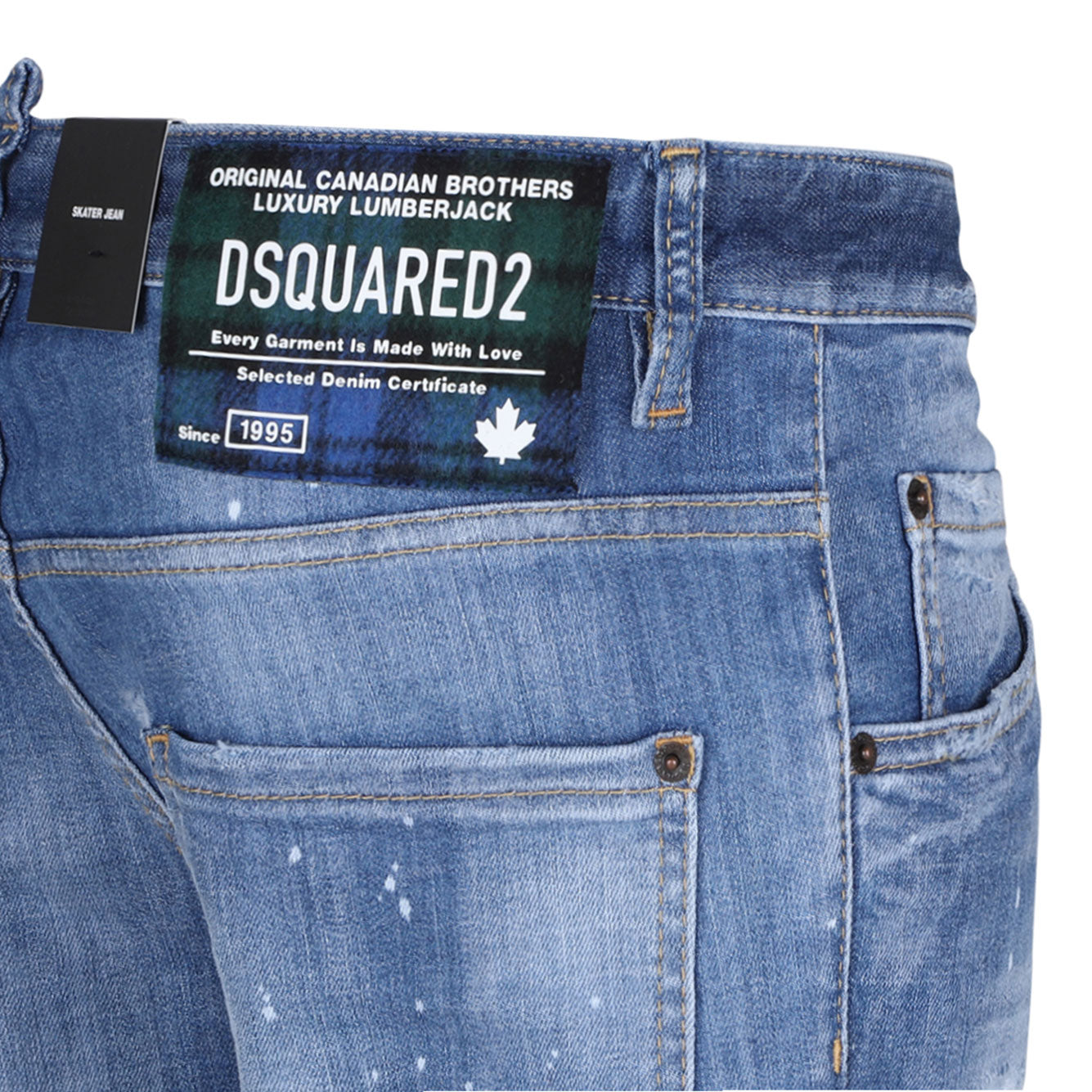 DSQUARED2 Modern Slim Fit Jeans for Men - SS25 Collection