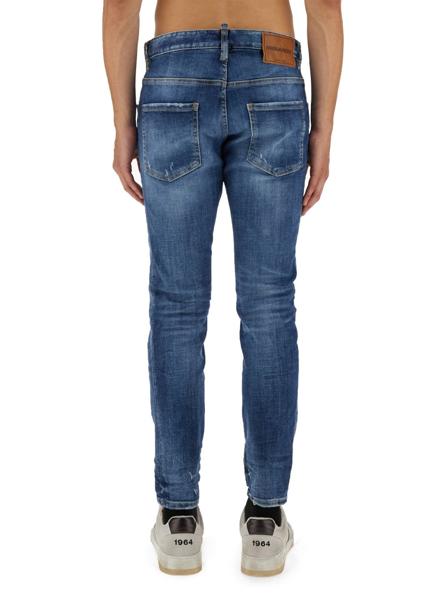 DSQUARED2 Men's Cotton Blend Jeans