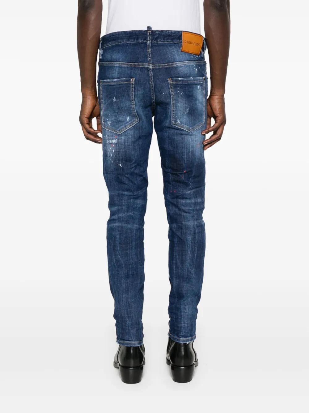 DSQUARED2 Men's Stretch Denim Skater Jeans