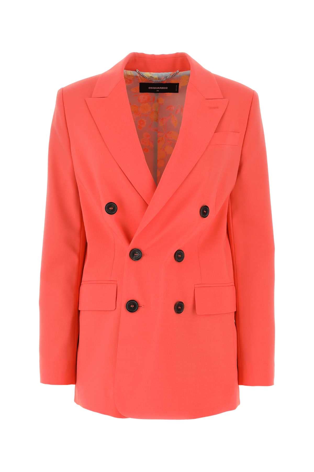 DSQUARED2 Coral Stretch Polyester Blend New York Blazer for Women