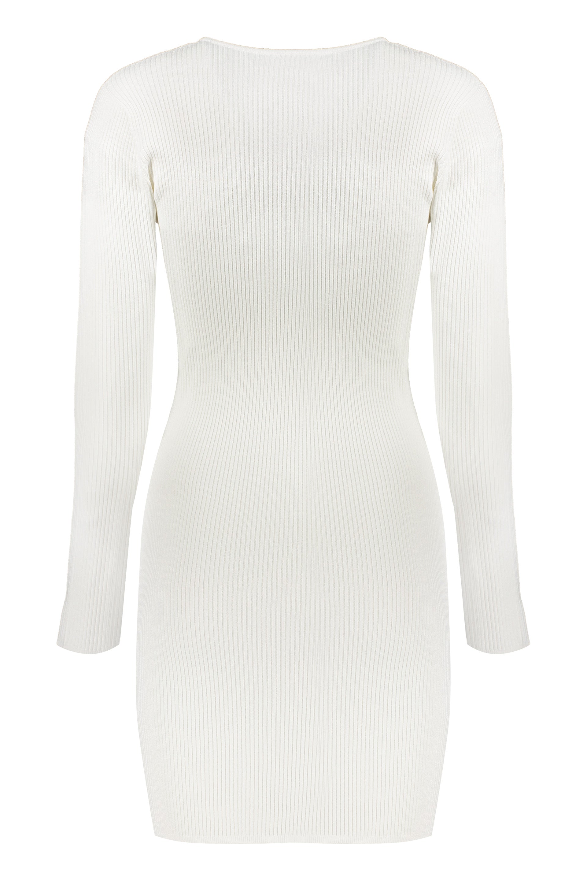 DSQUARED2 Chic Knit Mini-Dress with Front Cut-Out