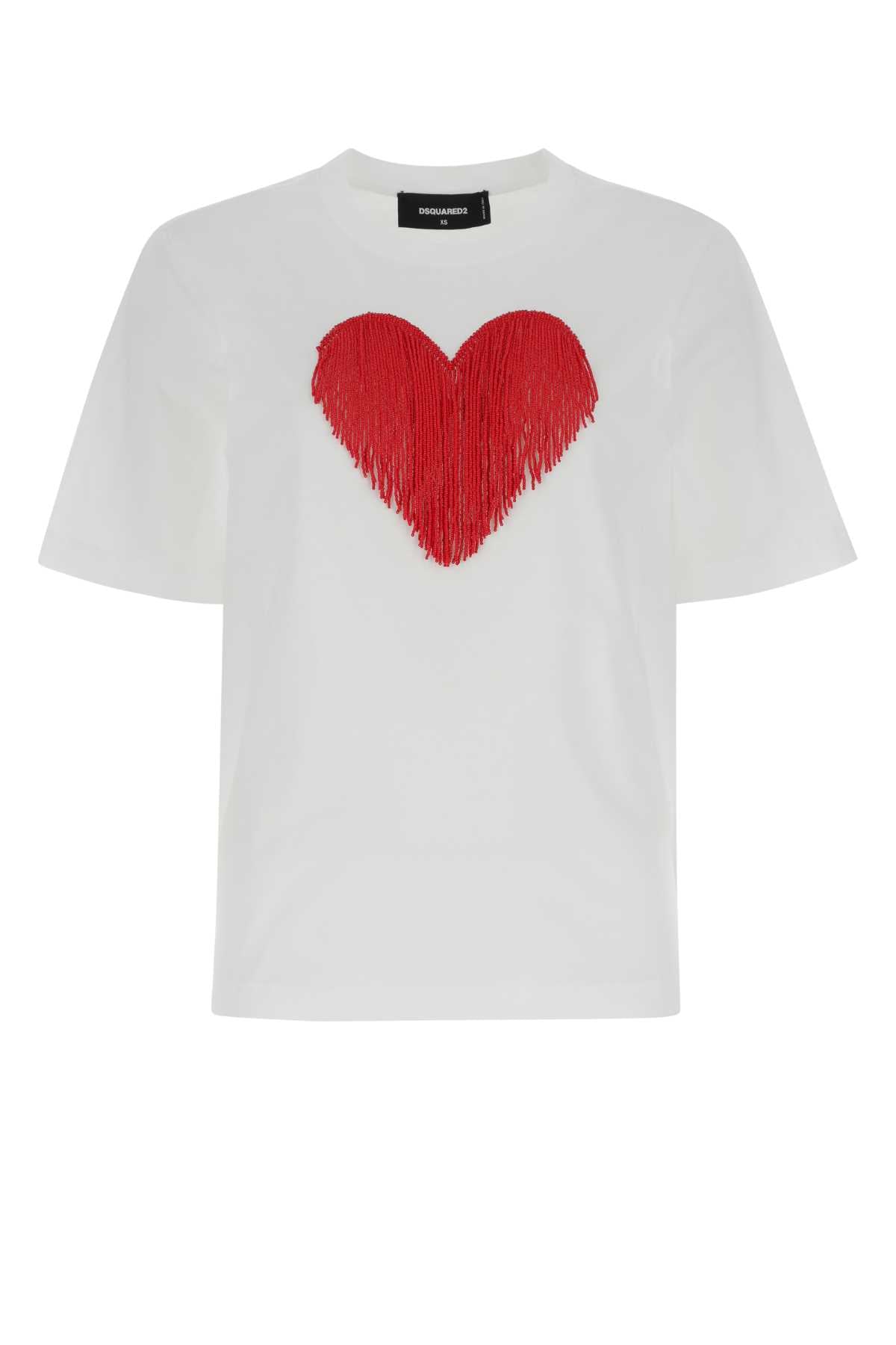 DSQUARED2 Cotton T-Shirt for Women - SS23 Collection