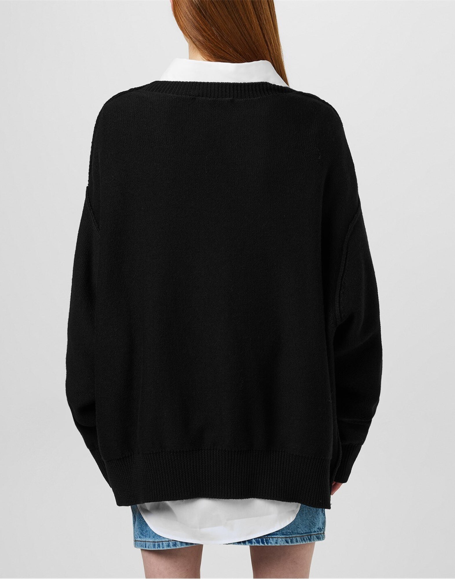 DSQUARED2 Statement Logo Knit Sweater - Women's Long Sleeve Fashion