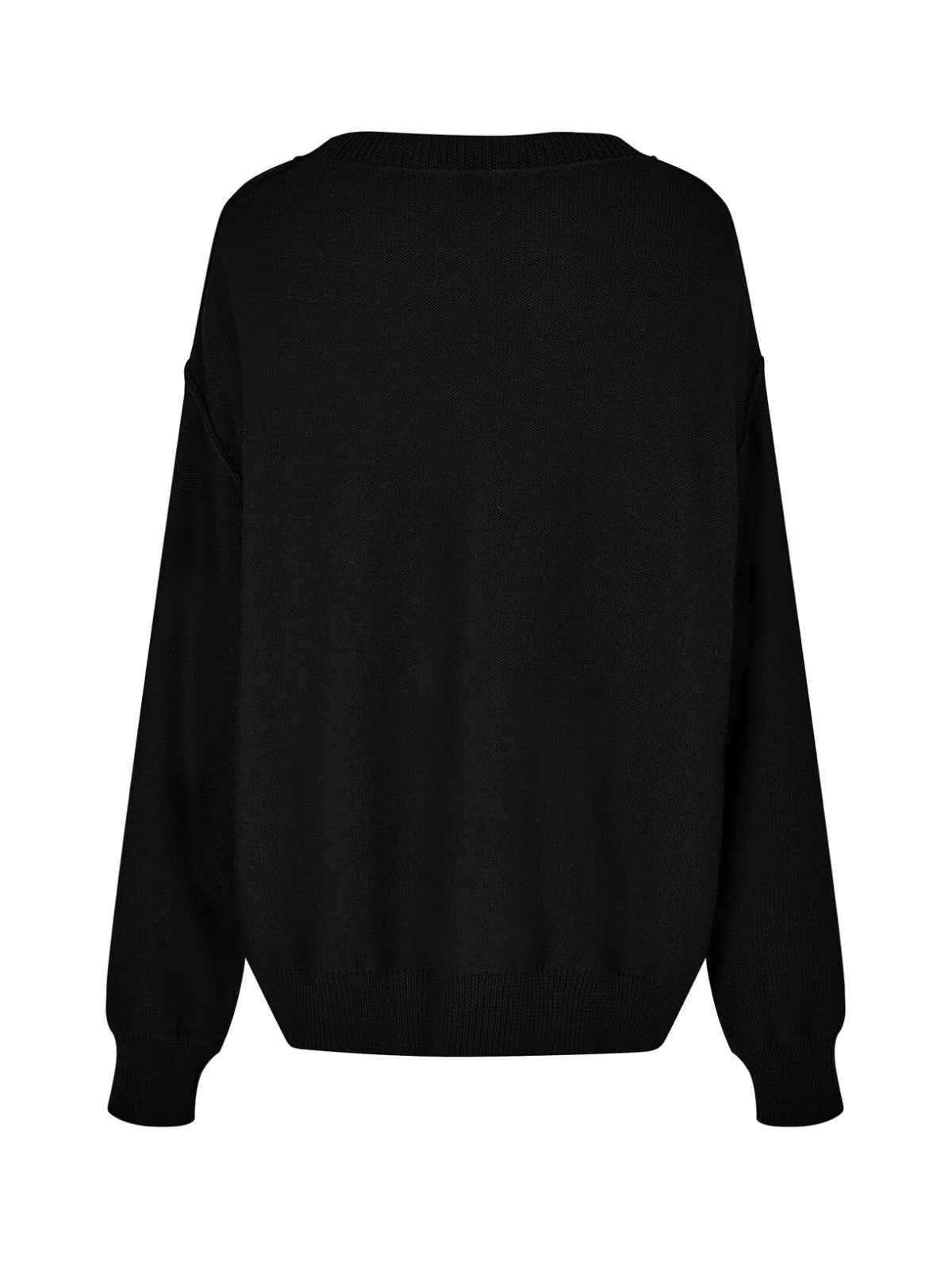 DSQUARED2 Statement Logo Knit Sweater - Women's Long Sleeve Fashion