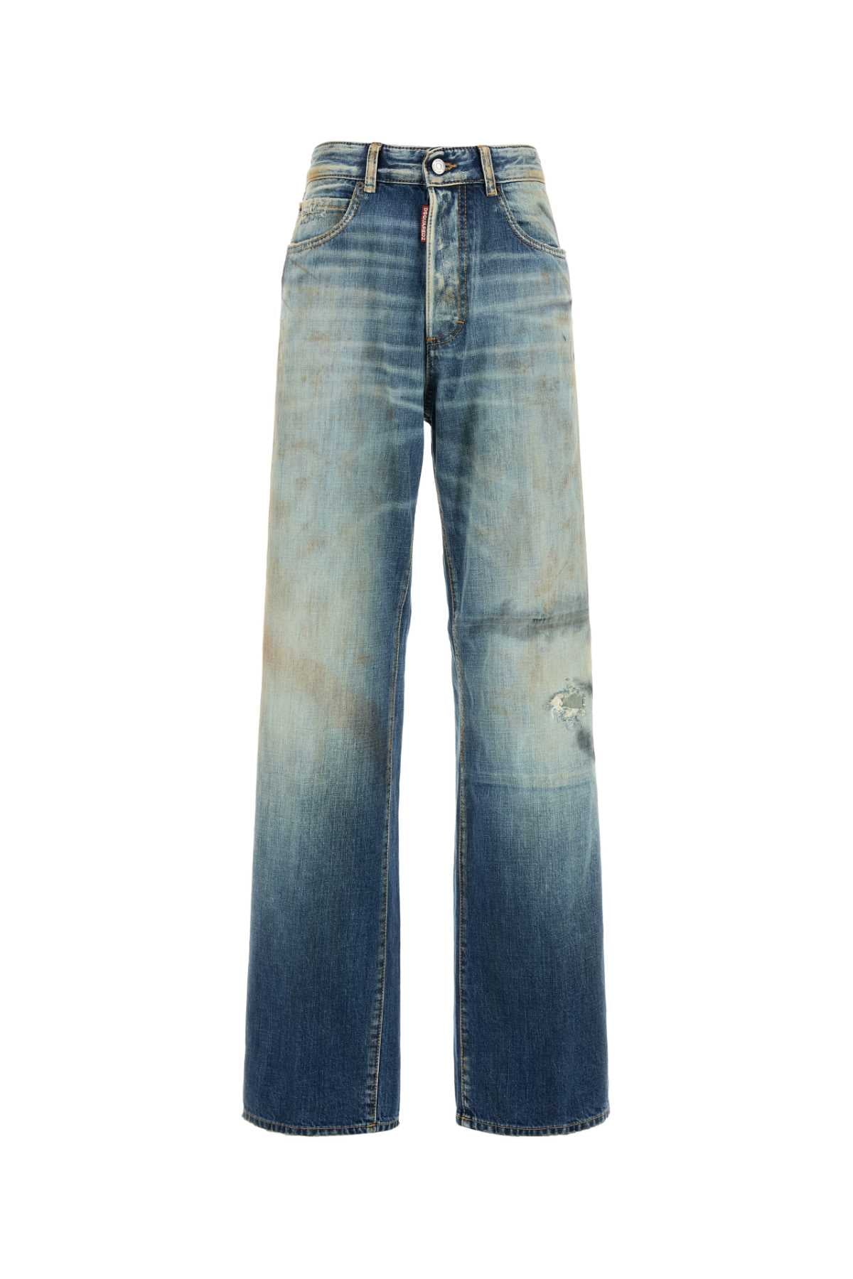DSQUARED2 Womens Mini Denim San Diego Jeans