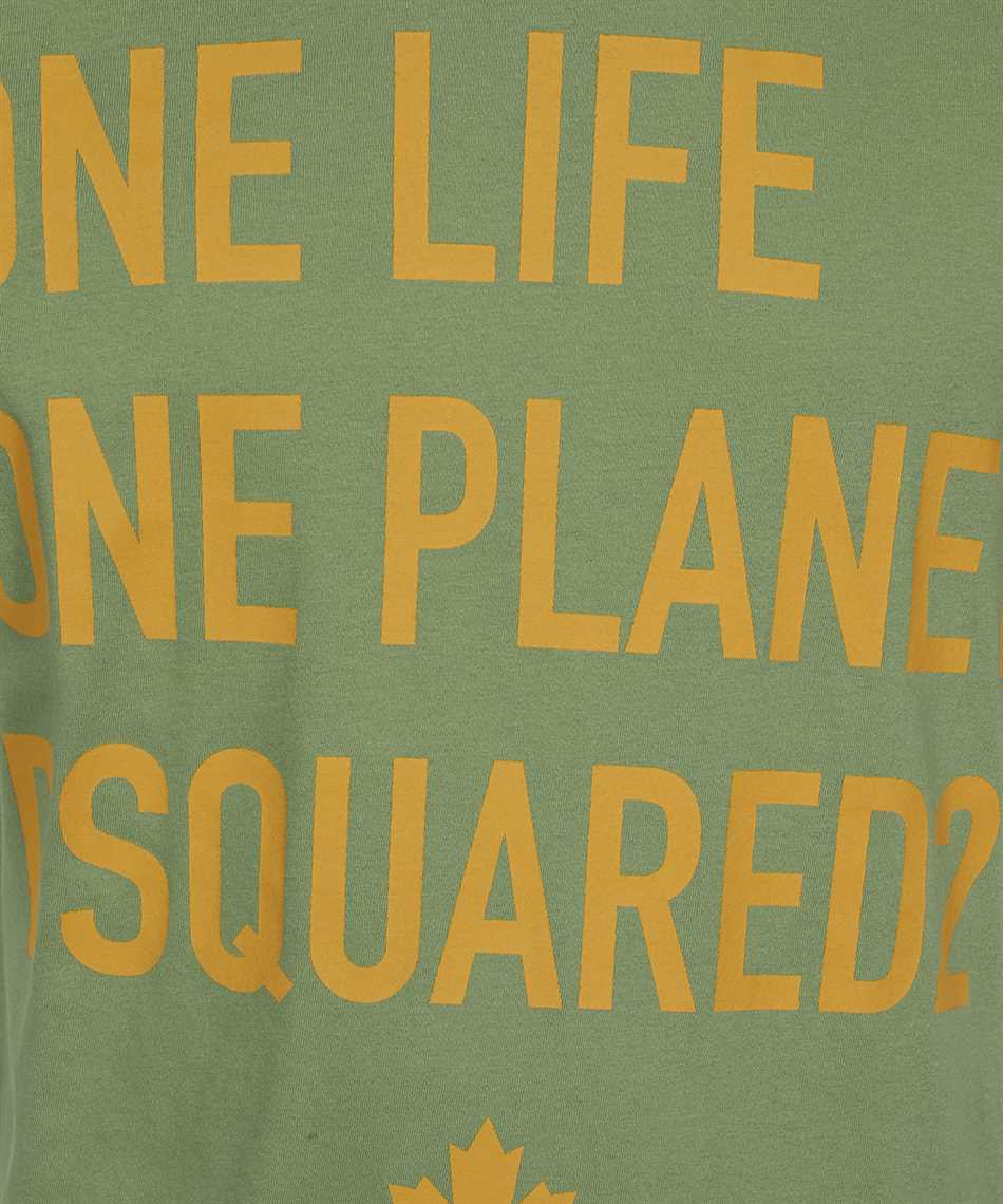 DSQUARED2 Comfortable Logo Cotton T-Shirt for Men