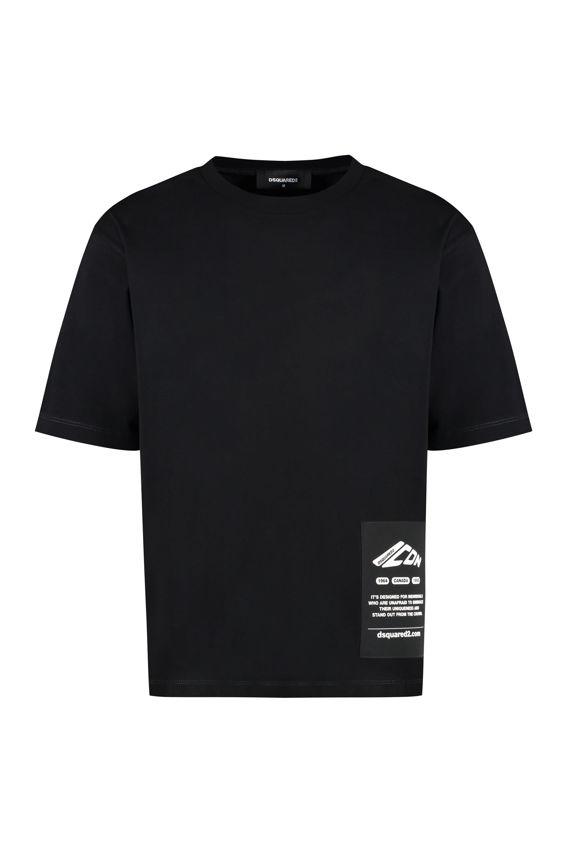 DSQUARED2 Relaxed Fit Cotton Crew-Neck T-Shirt