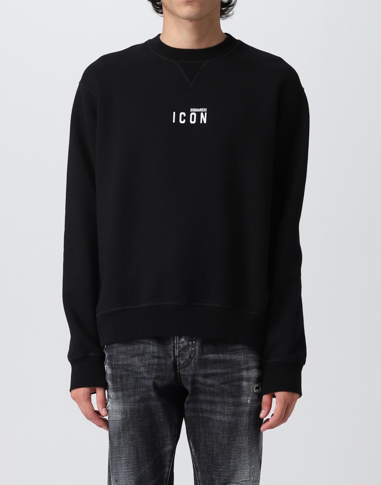 DSQUARED2 ICON LOGO LONG SLEEVE SWEATSHIRT