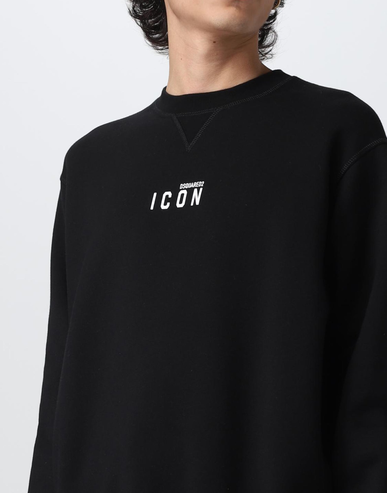 DSQUARED2 ICON LOGO LONG SLEEVE SWEATSHIRT