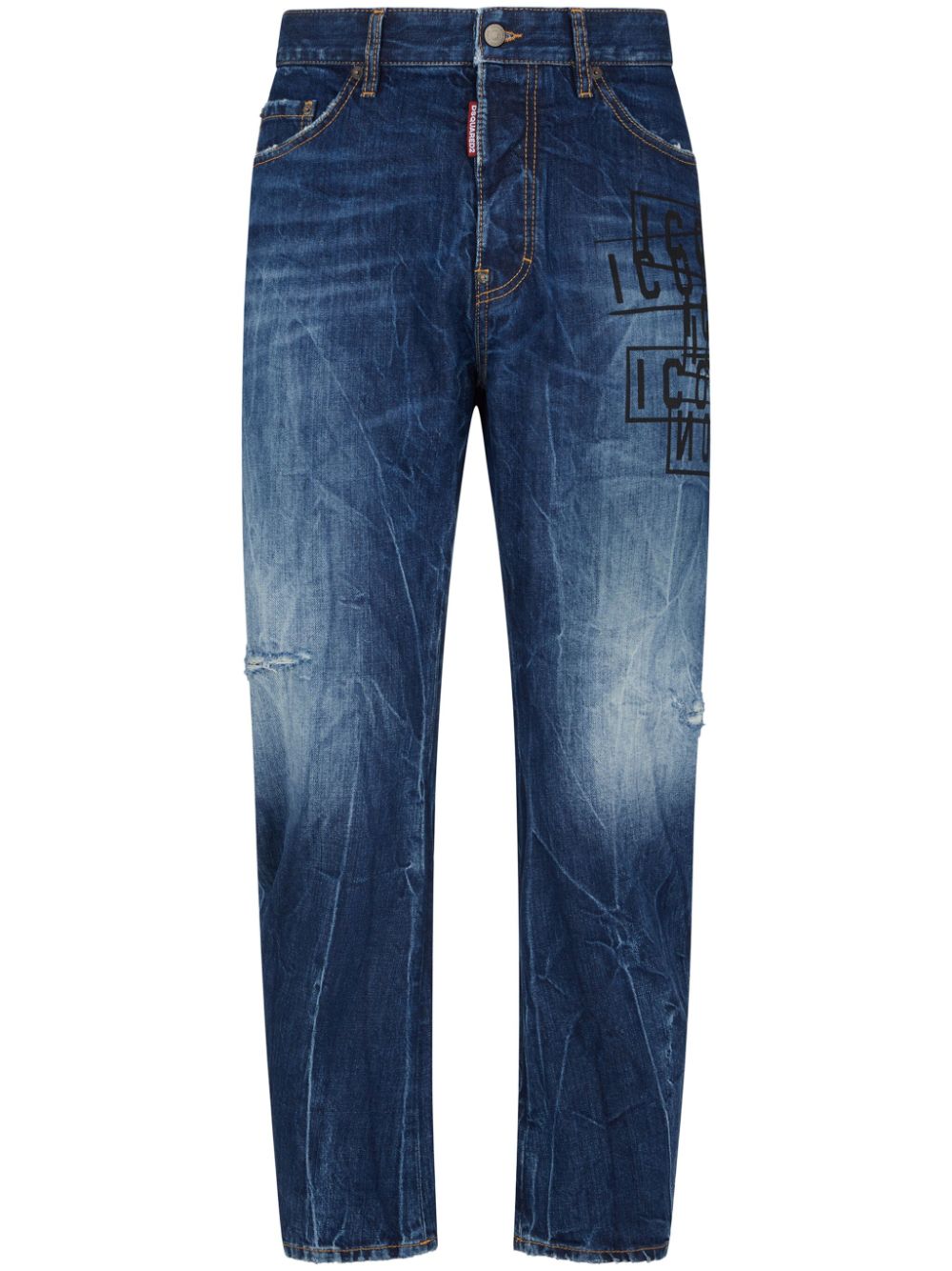 DSQUARED2 Men's Straight-Leg Denim Trousers