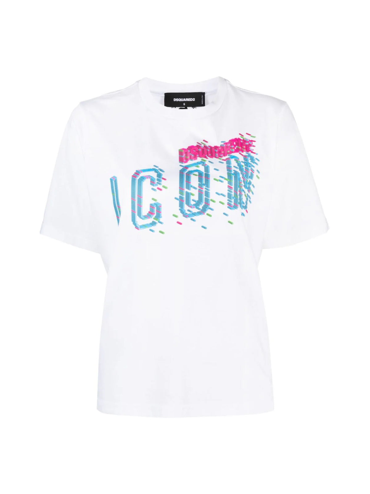 DSQUARED2 Icon Print Logo T-Shirt - Women's Short Sleeve