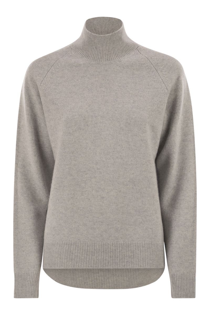 PESERICO High-Neck Jumper with Lurex