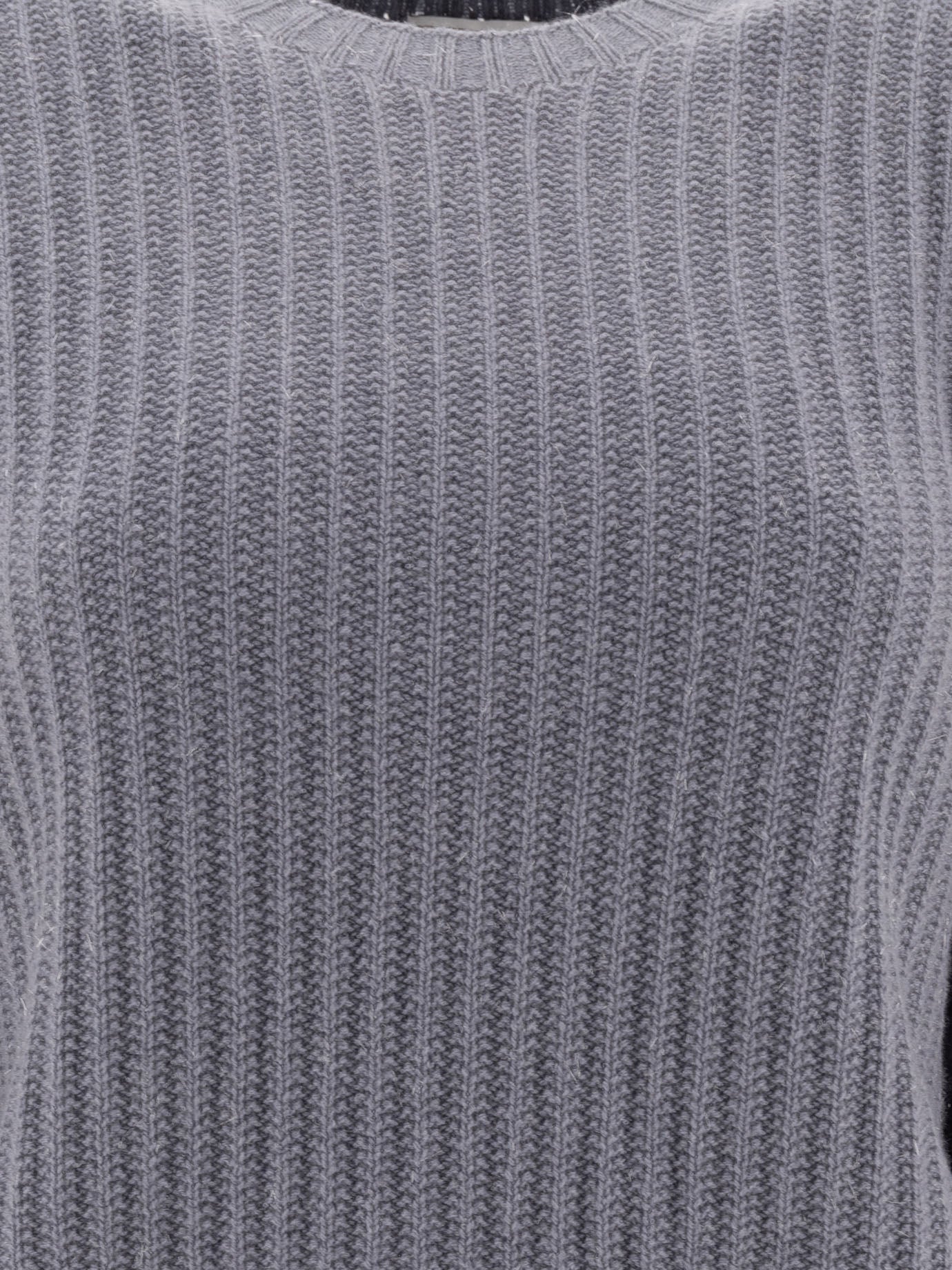 PESERICO Elegant Lamé Sweater for Women - Fall Winter 24/25