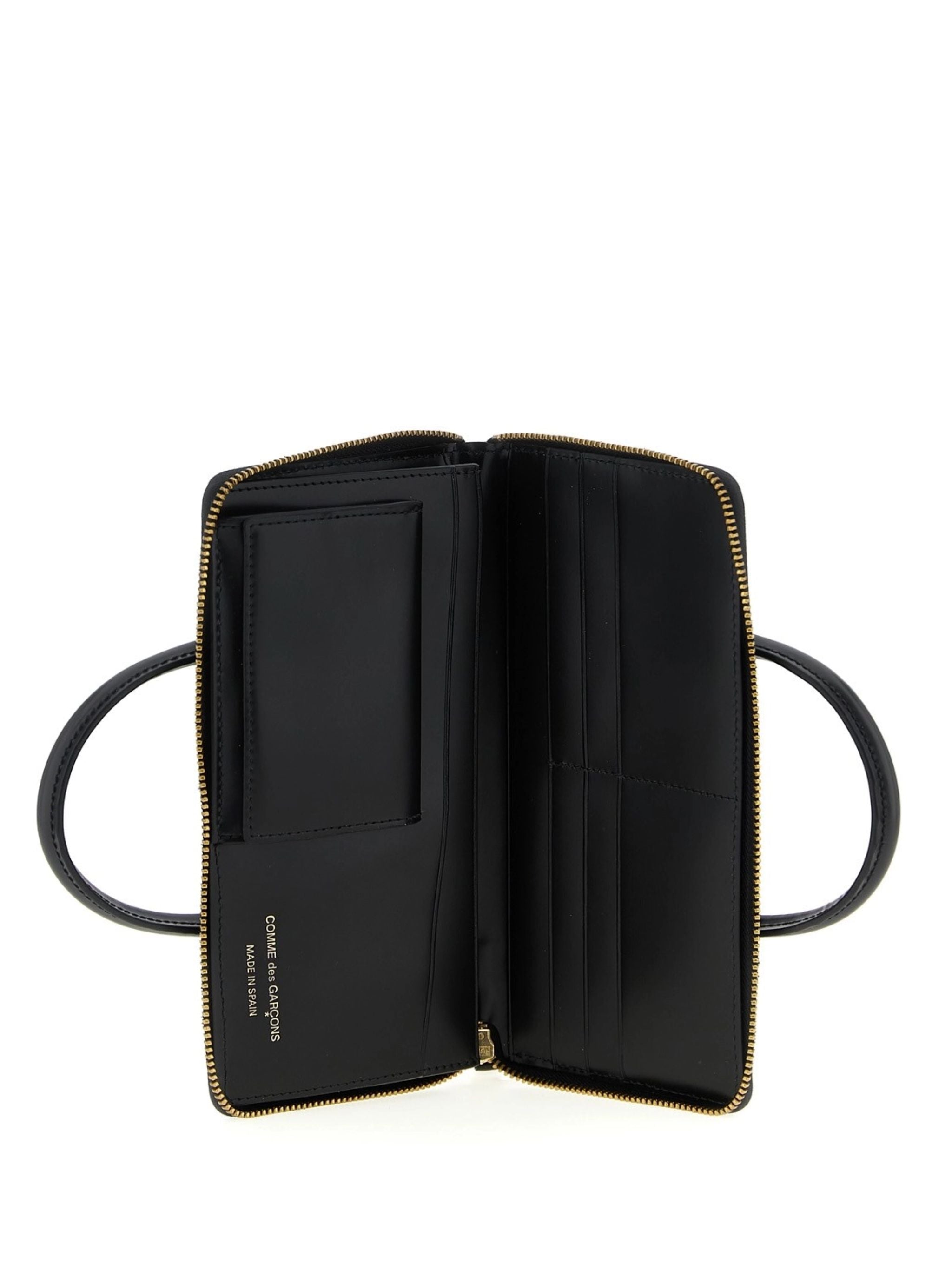 COMME DES GARÇONS WALLET Mini Leather Wallet Handles - FW25 Collection