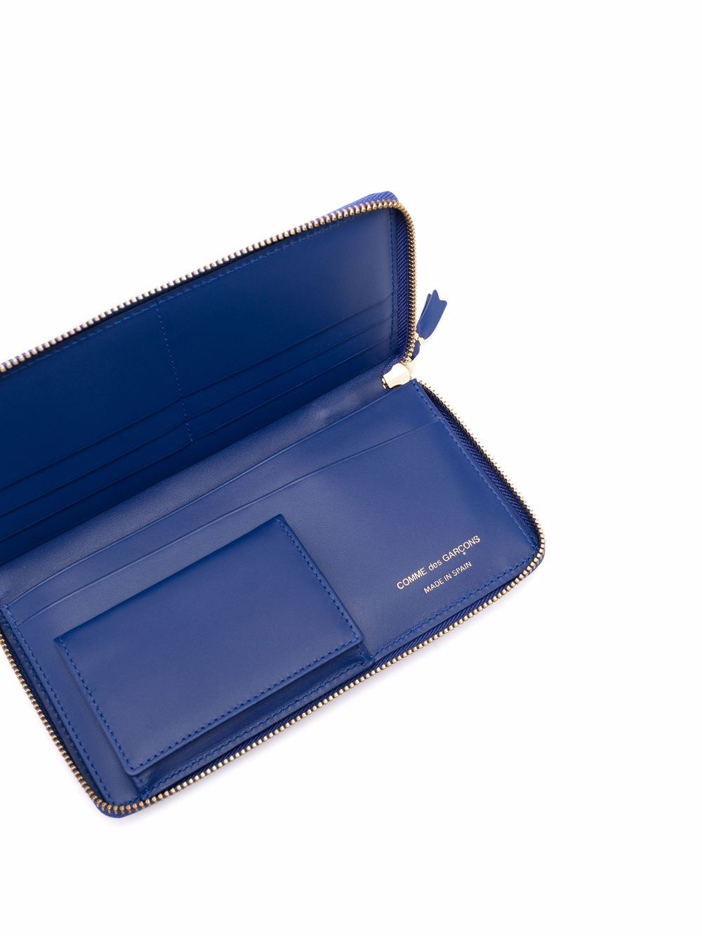 COMME DES GARÇONS WALLET Polka Dot Raffia Mini Purse