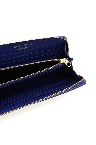 COMME DES GARÇONS WALLET Mini Polka Dot Leather Wallet - 19cm x 11cm x 2cm