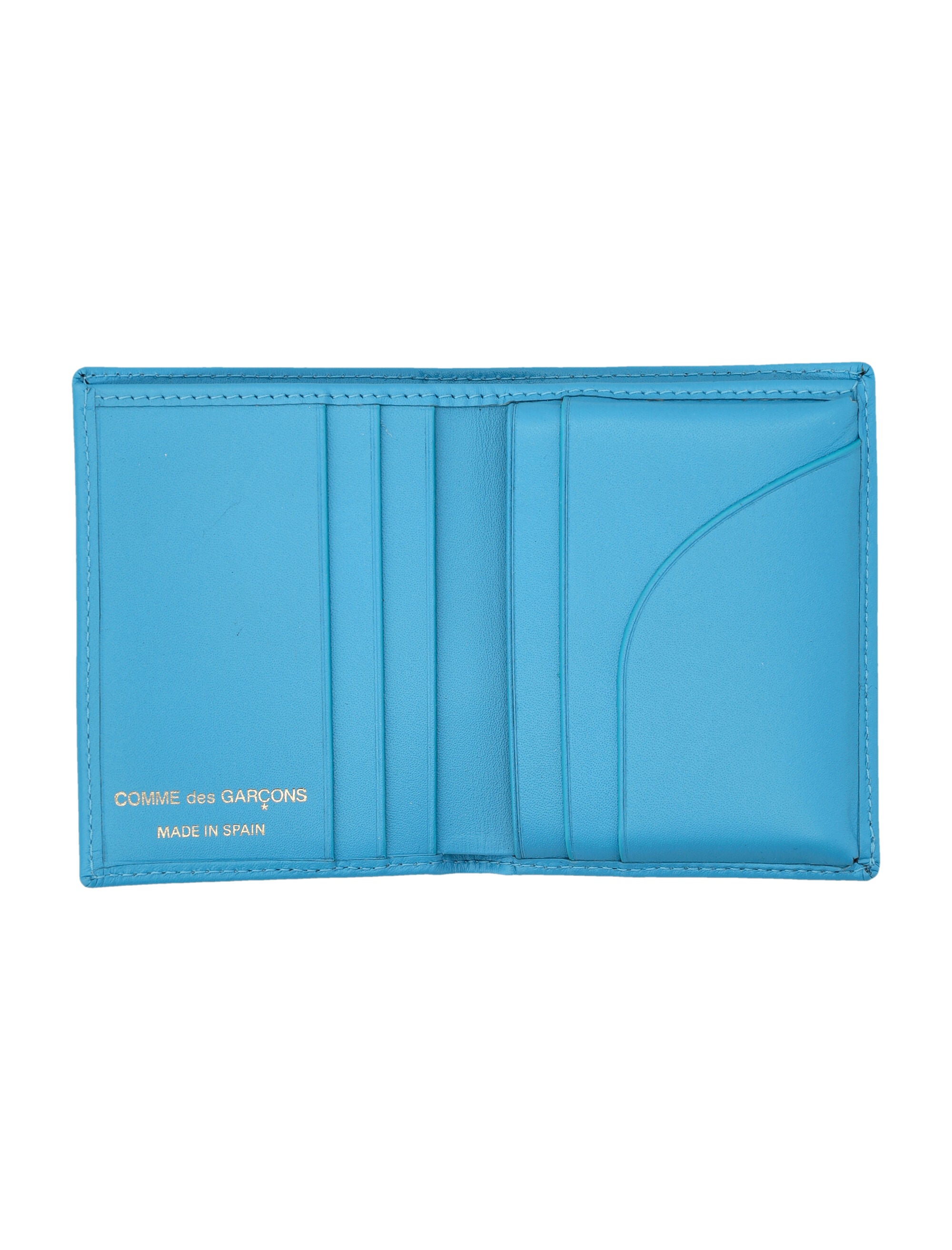 COMME DES GARÇONS WALLET Mini Leather Cardholder with Premium Features