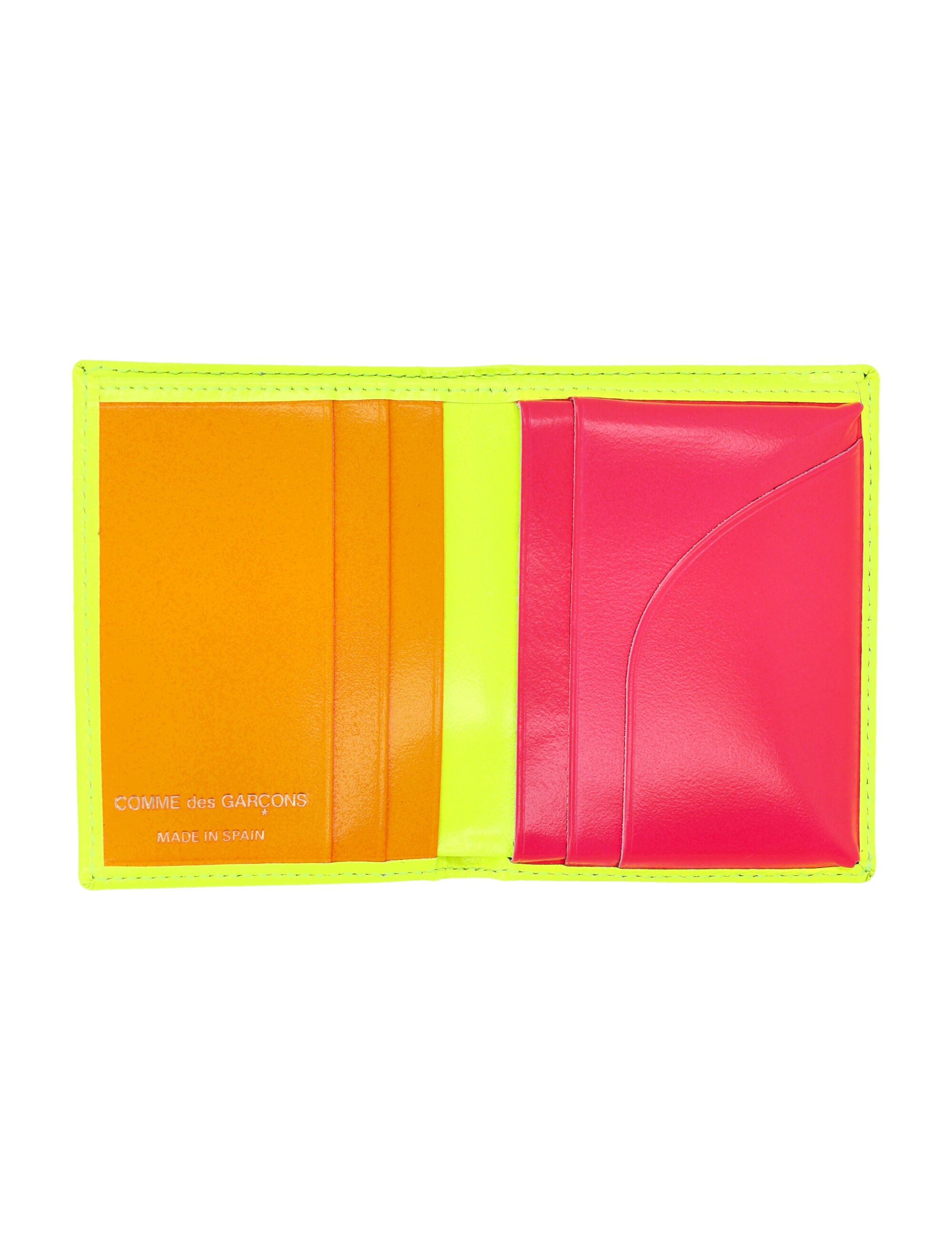 COMME DES GARÇONS WALLET Mini Bi-Fold Leather Cardholder